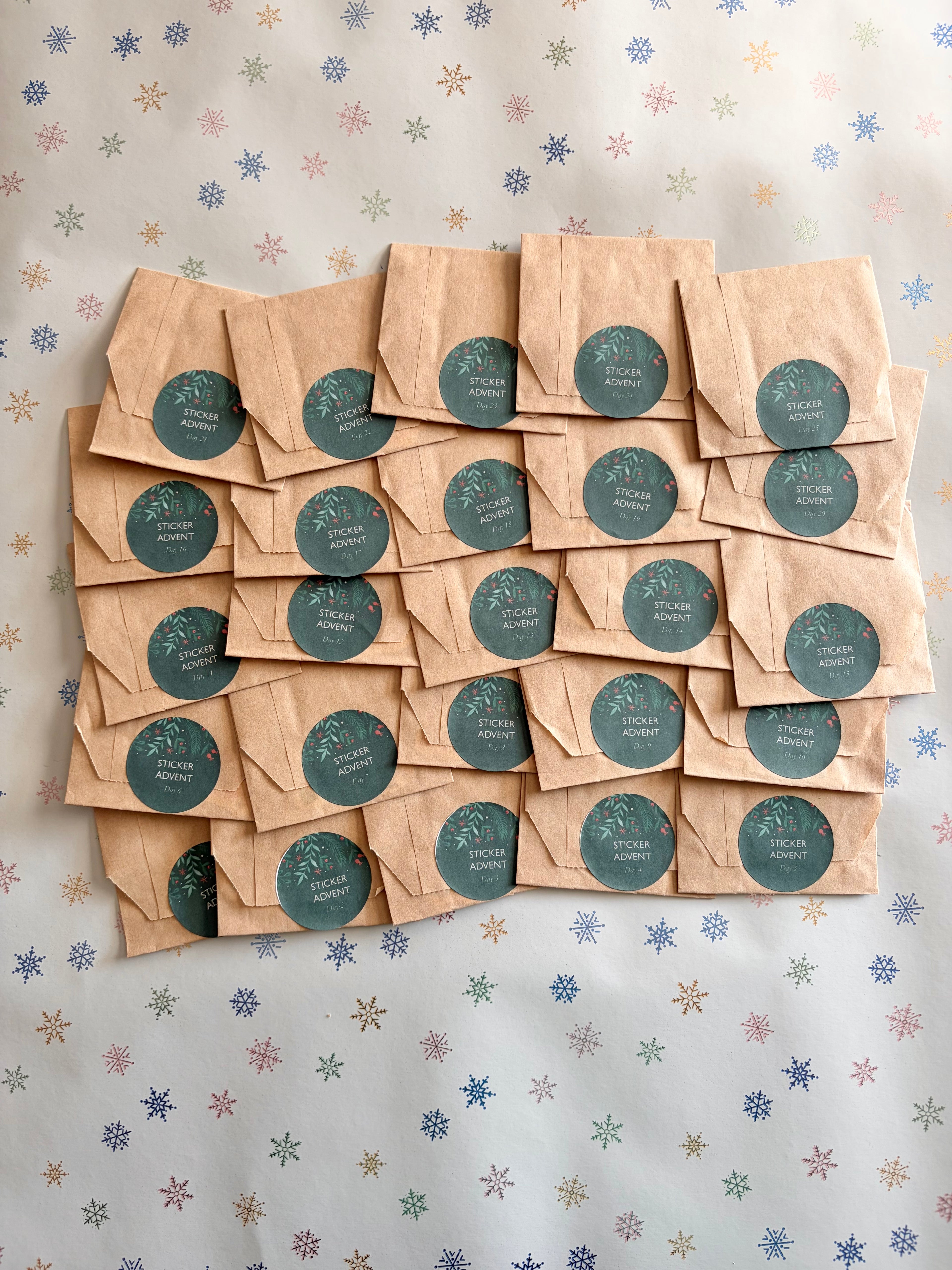 Sticker Advent Calendar