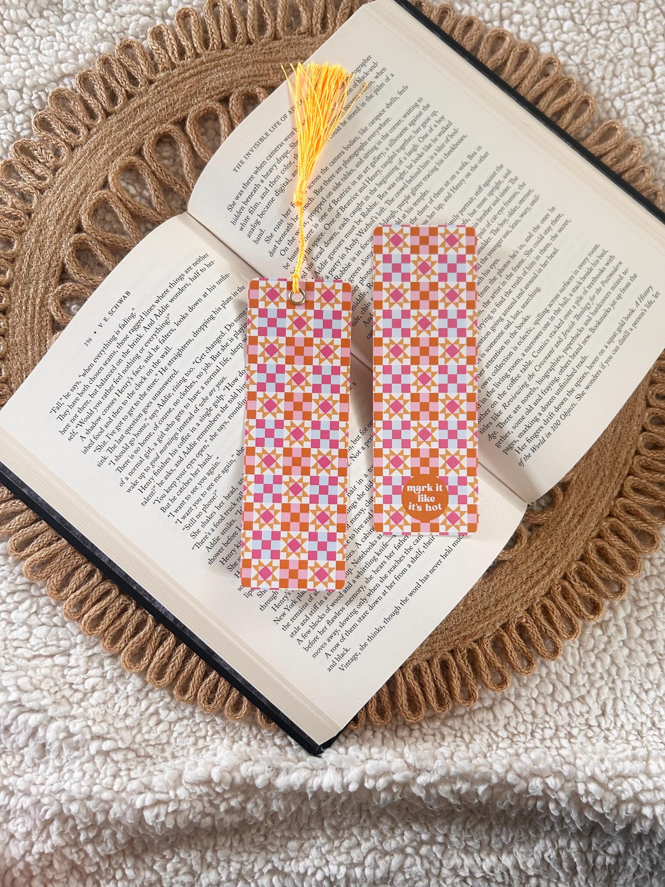 summer quilt bookmark