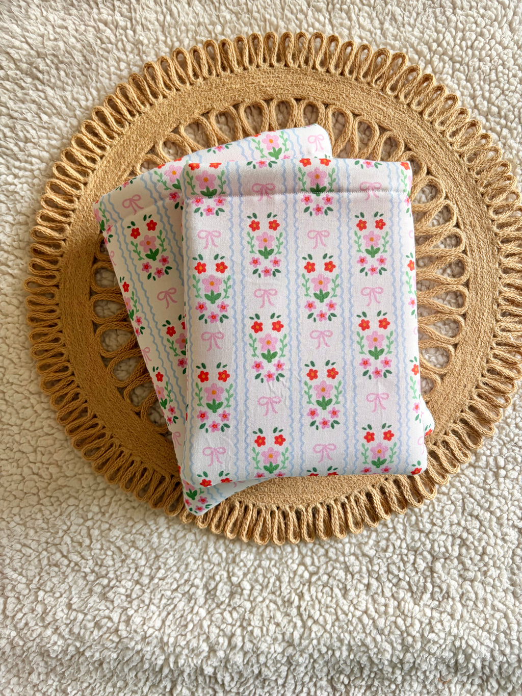 summer wildflower book & kindle sleeve