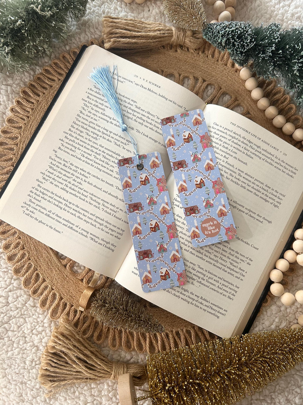 gingerbread bookmarks