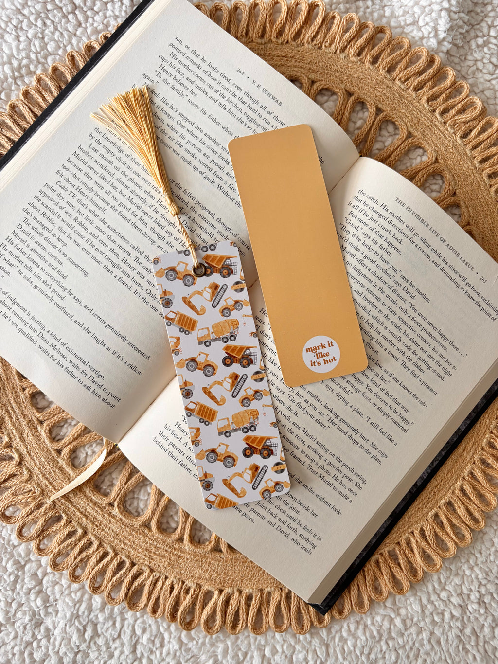 construction bookmark