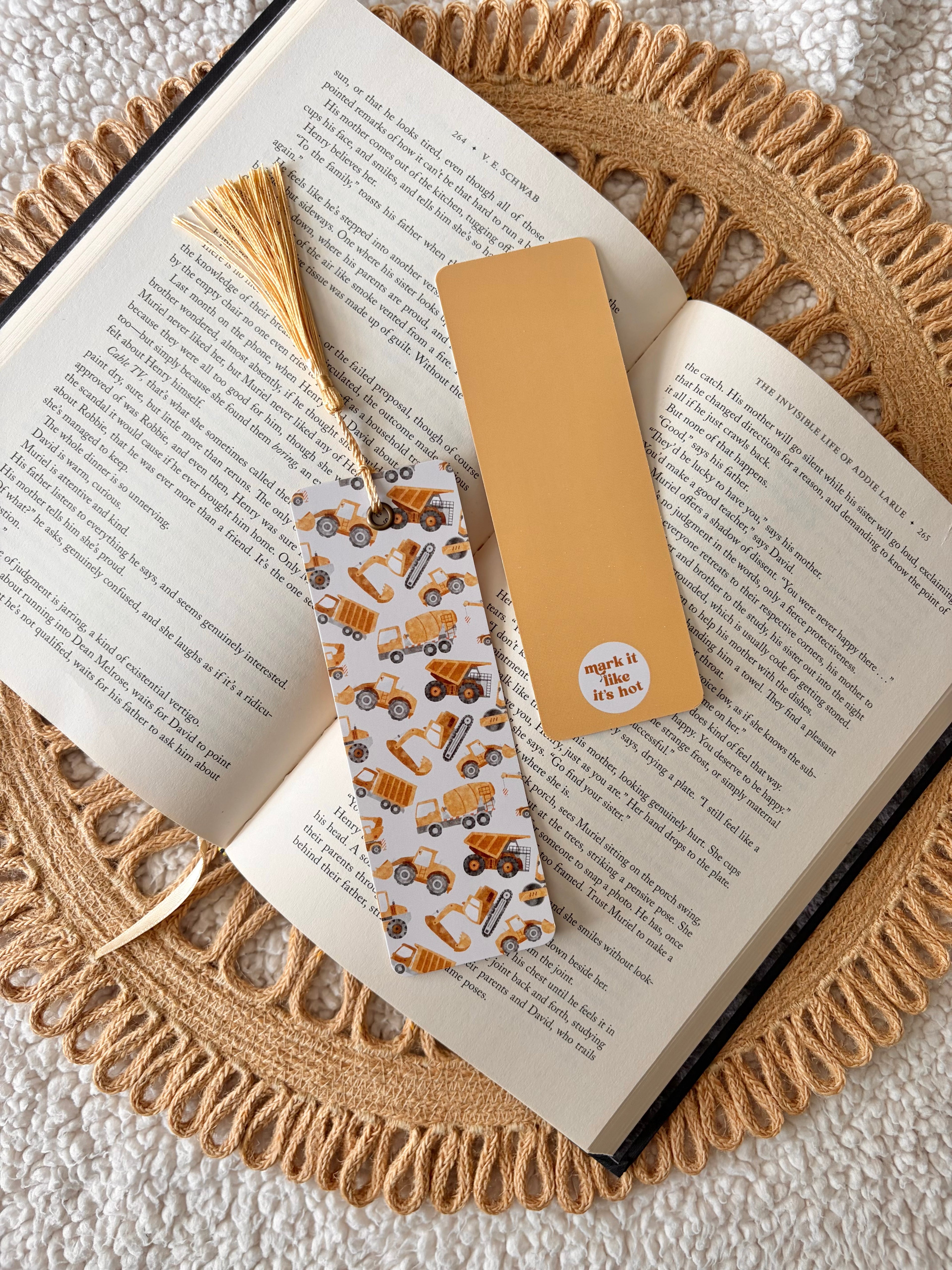 construction bookmark