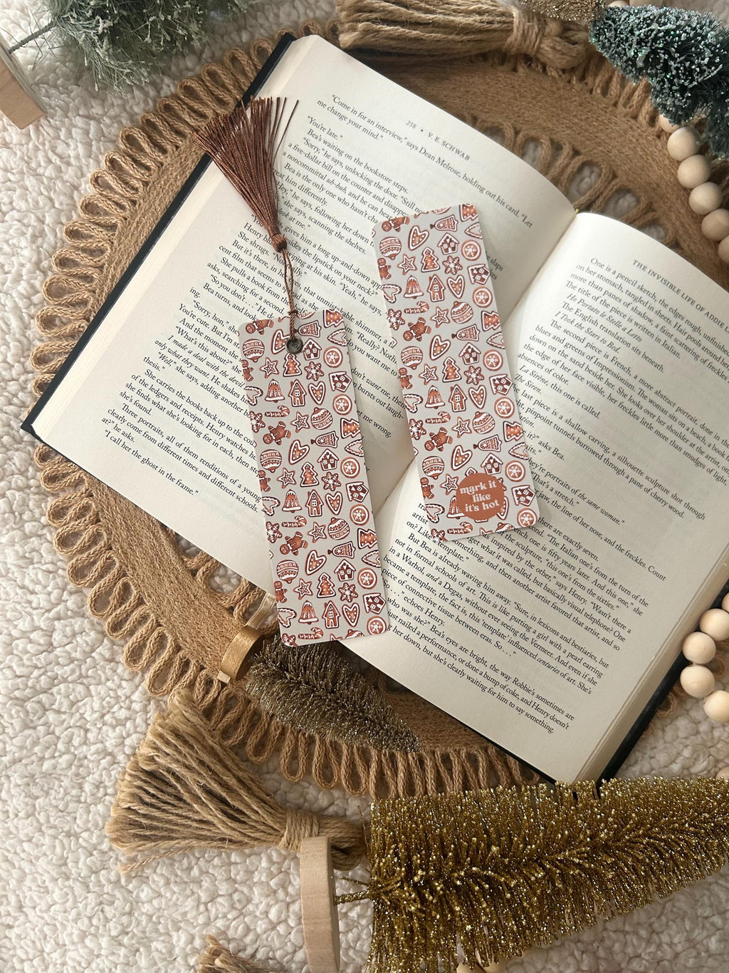 gingerbread bookmarks