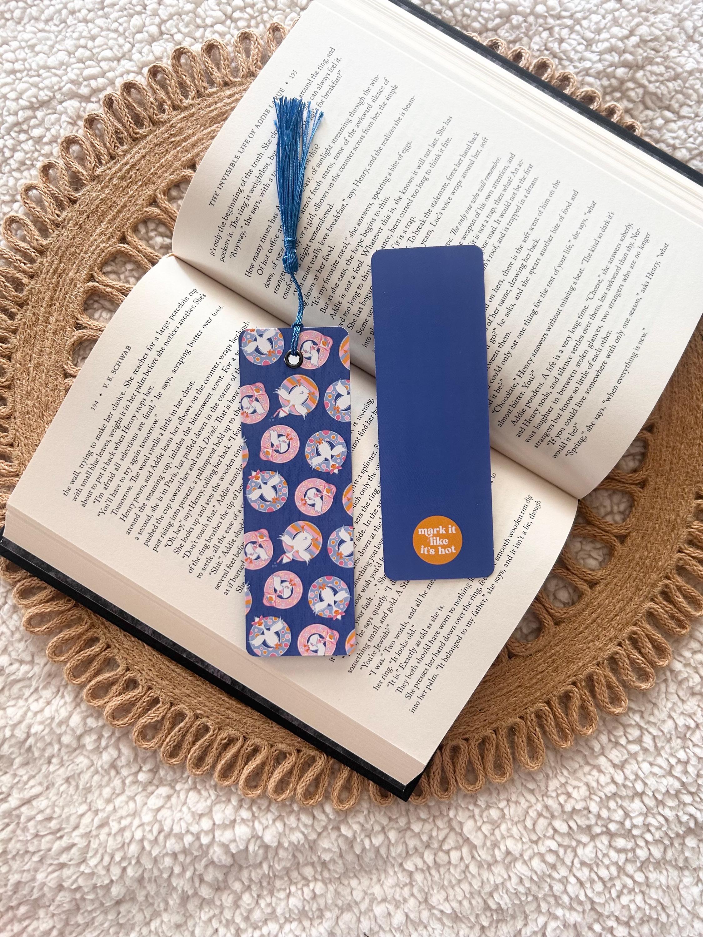 silly goose summer bookmark