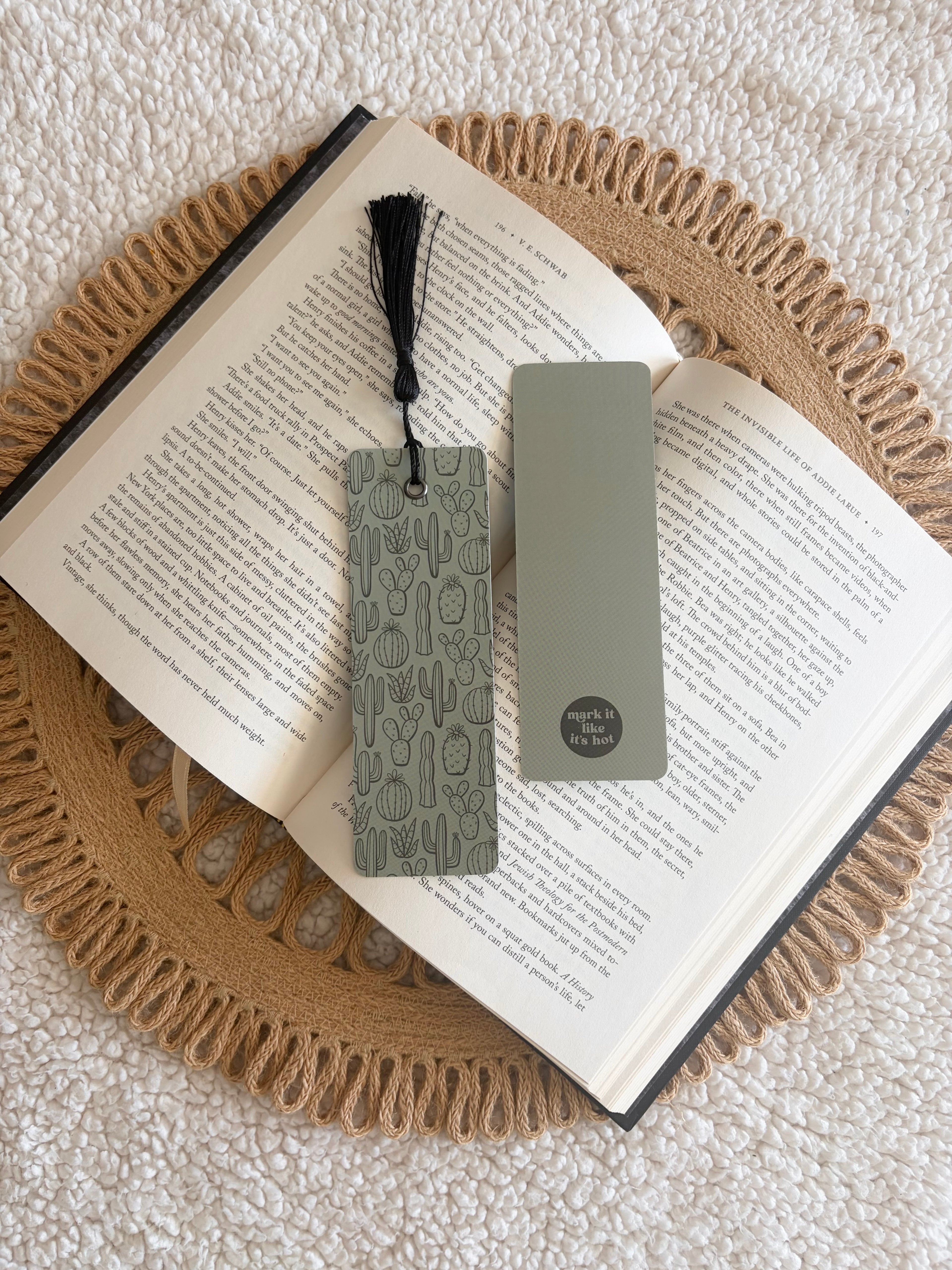 cactus bookmark