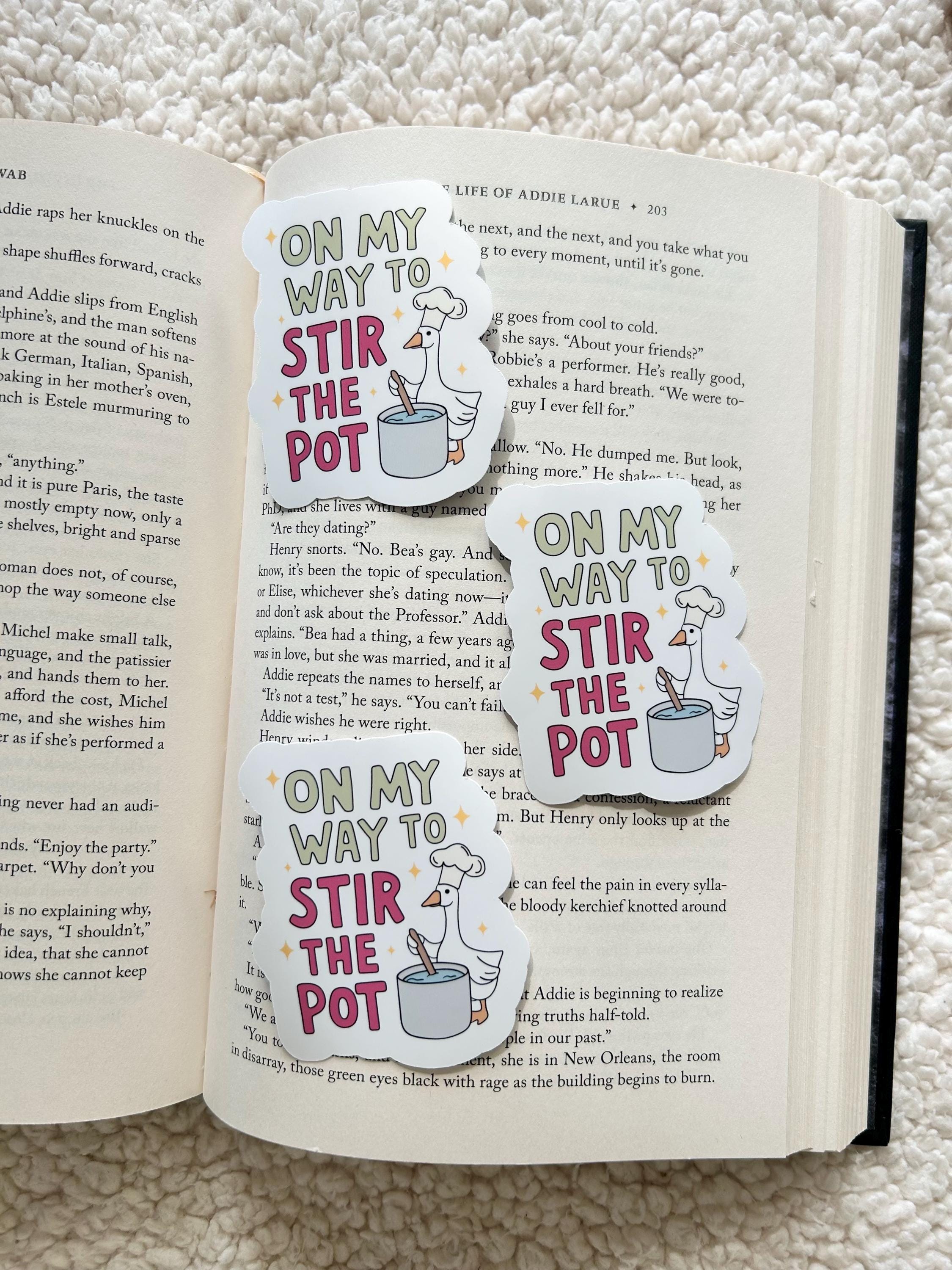 stir the pot sticker