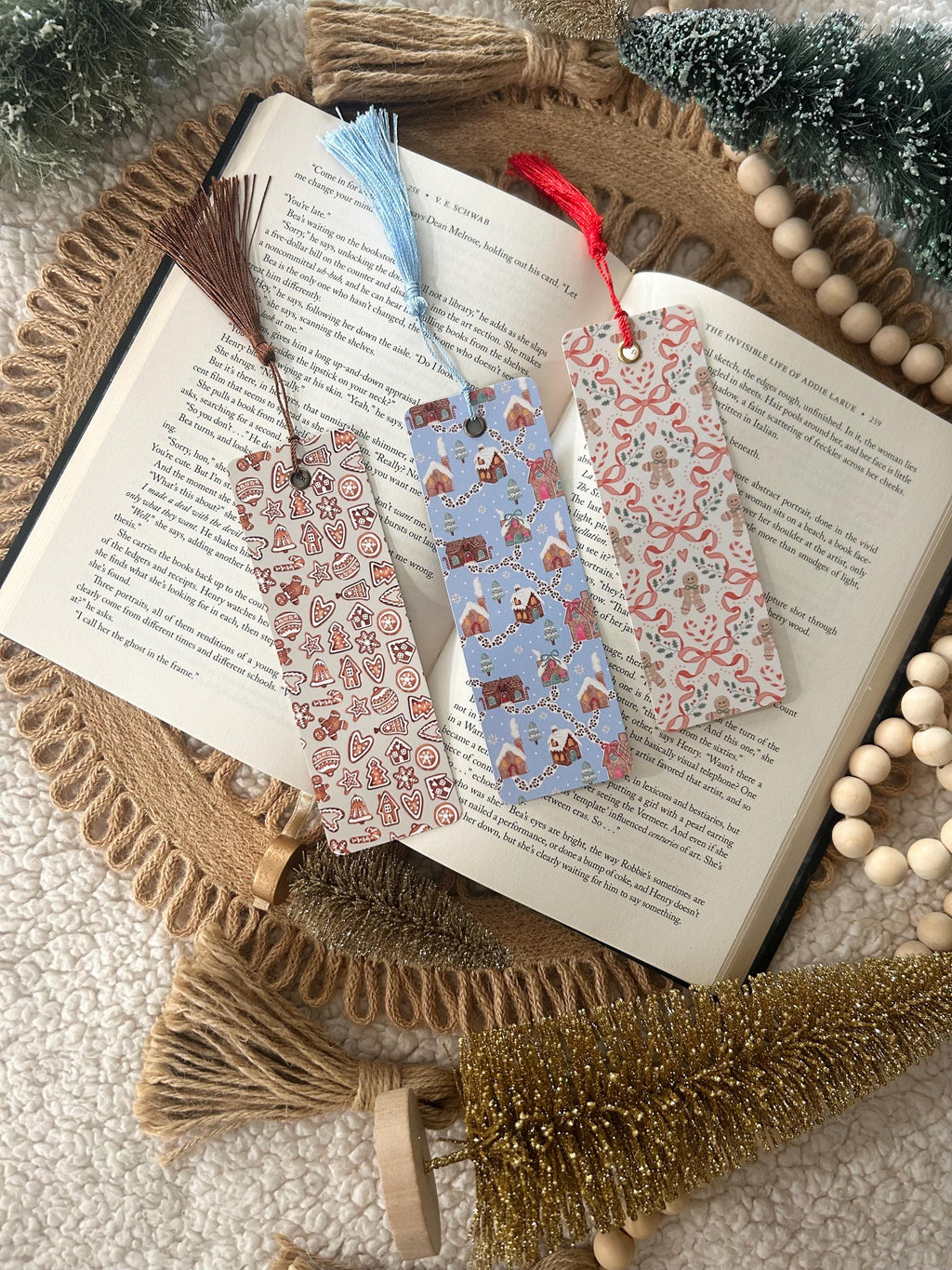 gingerbread bookmarks