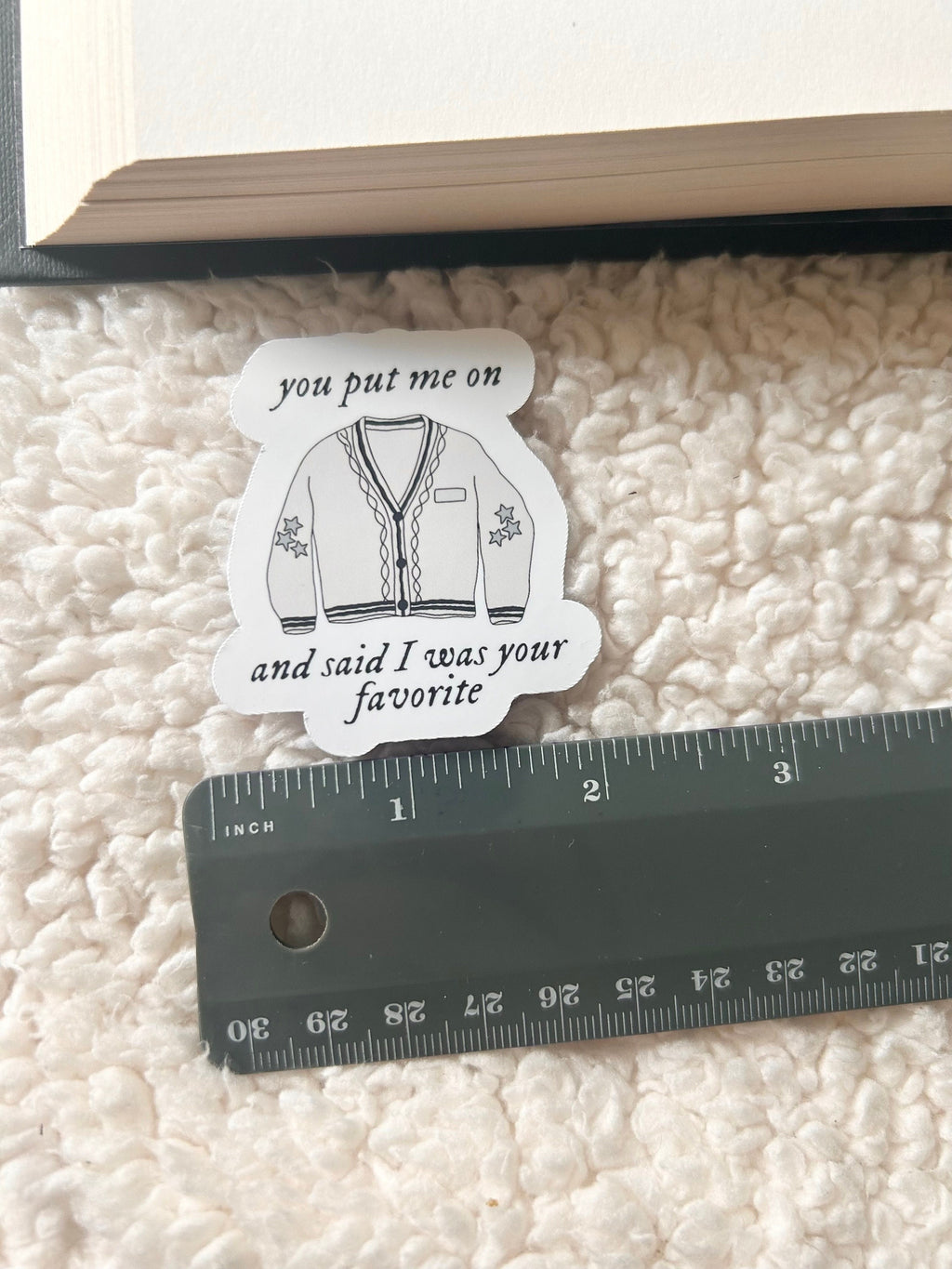 cardigan sticker