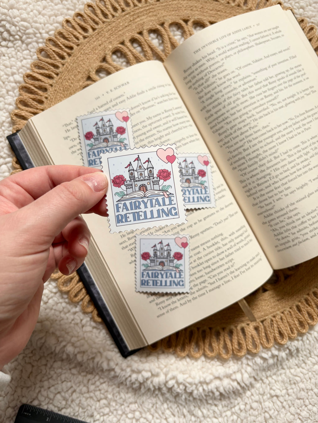 fairytale retelling sticker