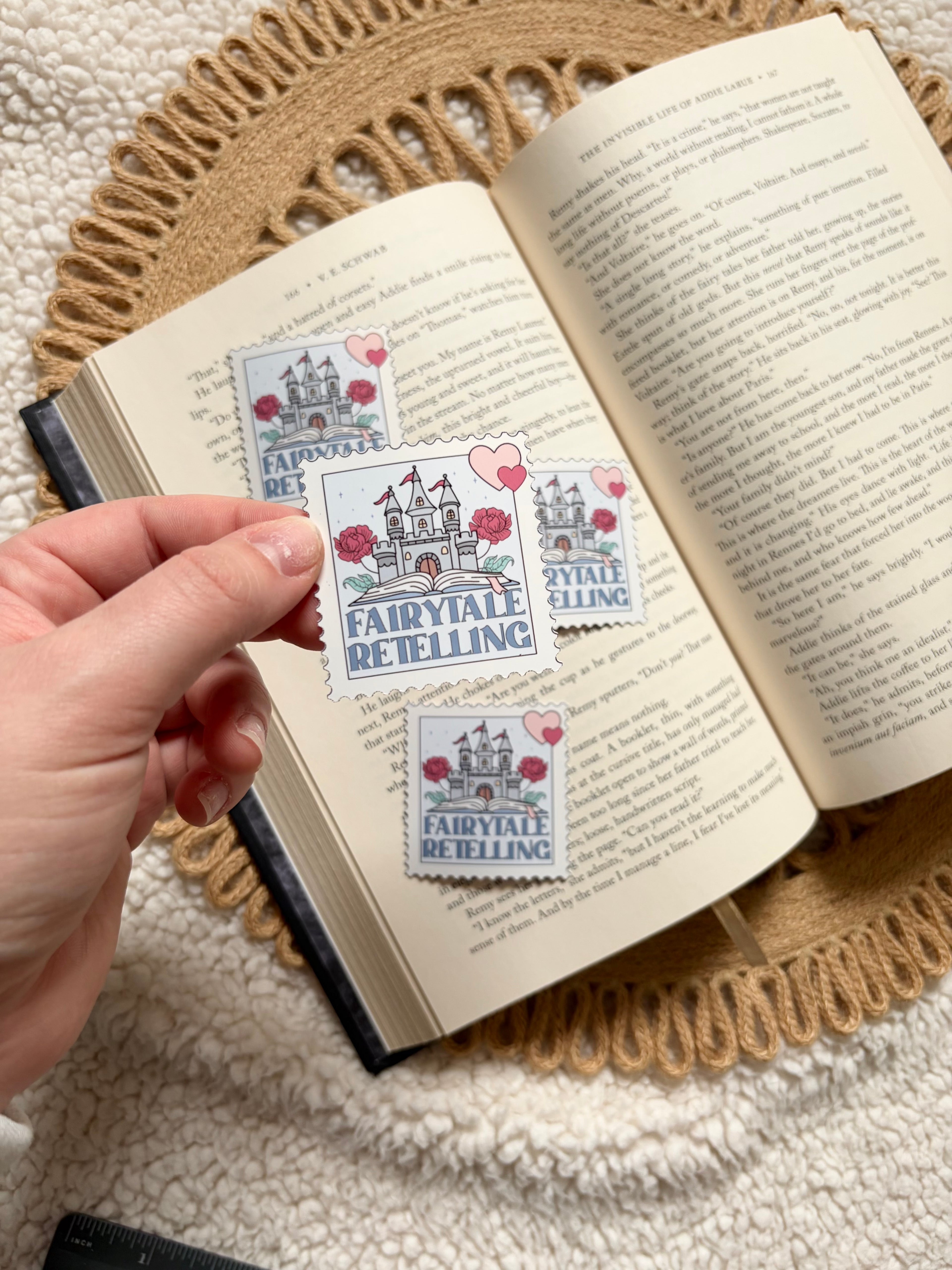 fairytale retelling sticker
