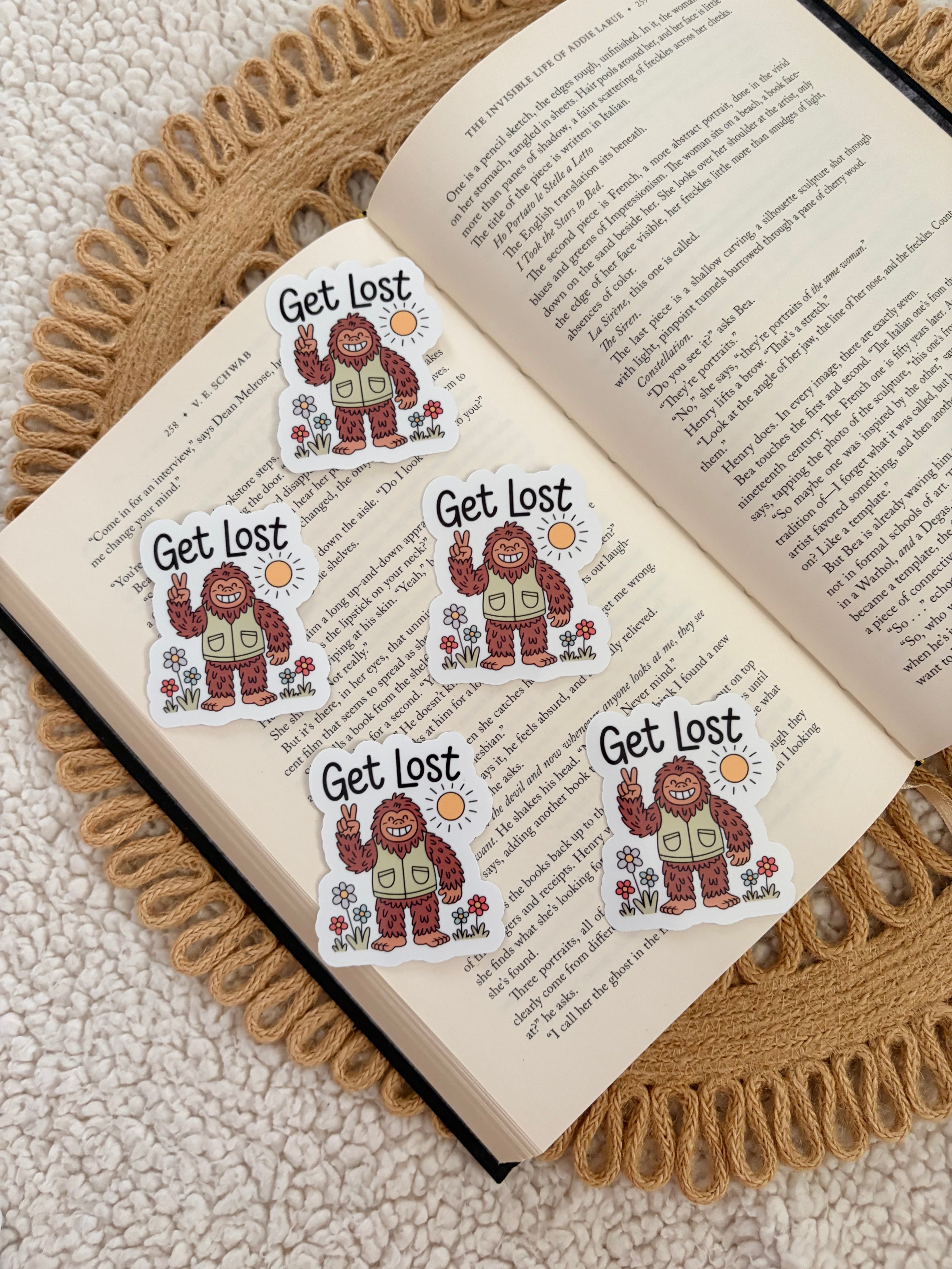 get lost sticker