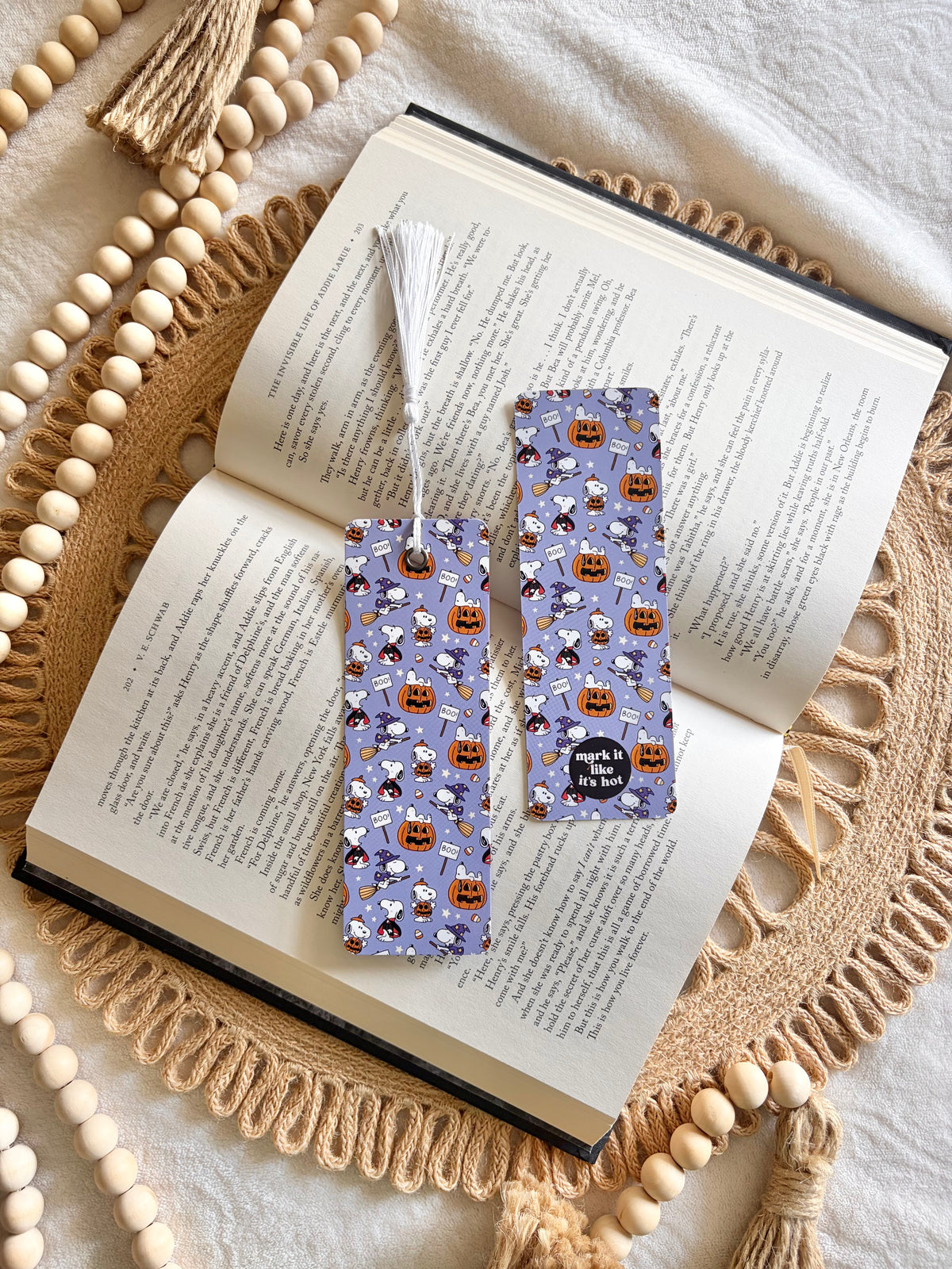 spooky dog bookmark