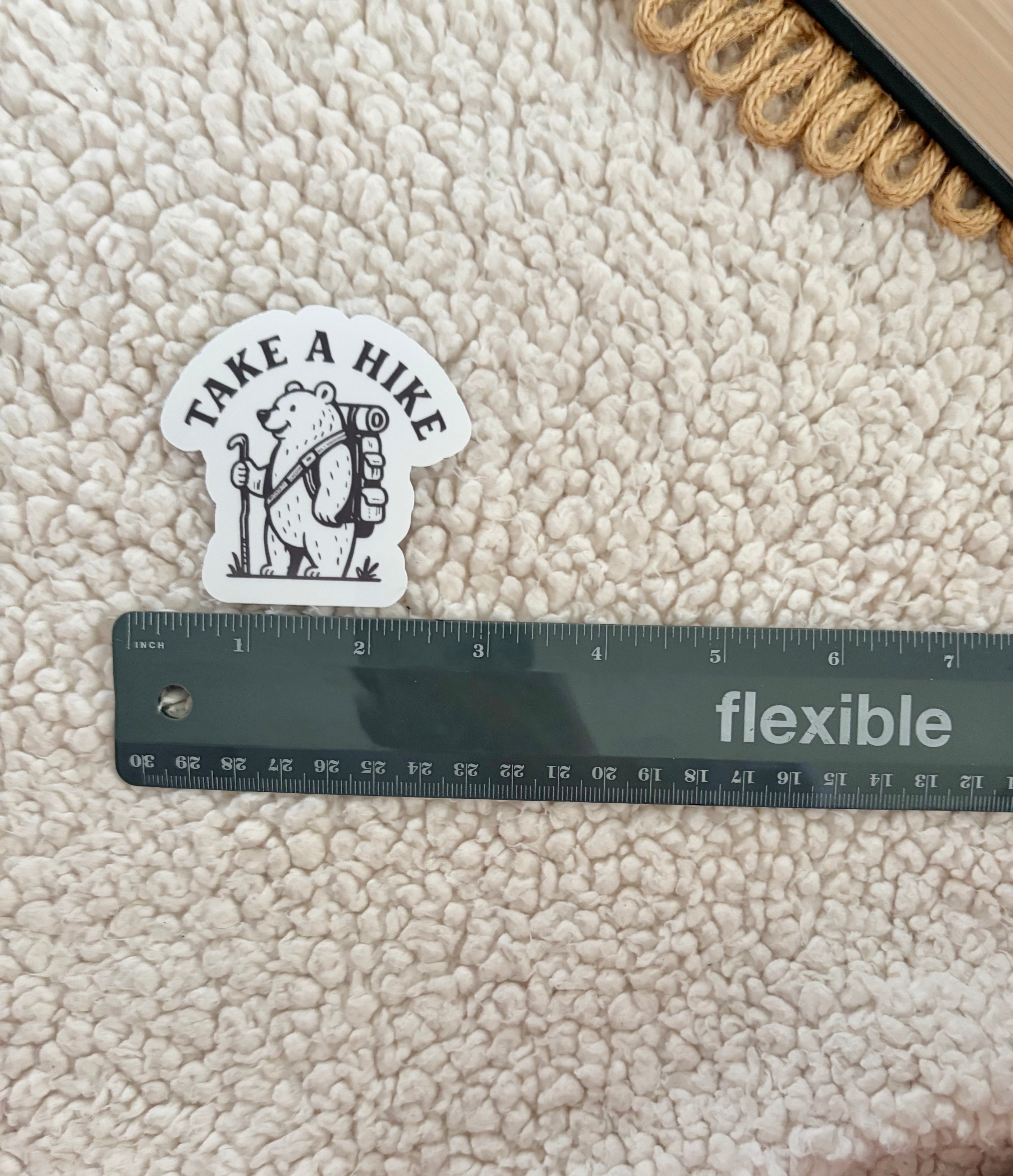 take a hike sticker