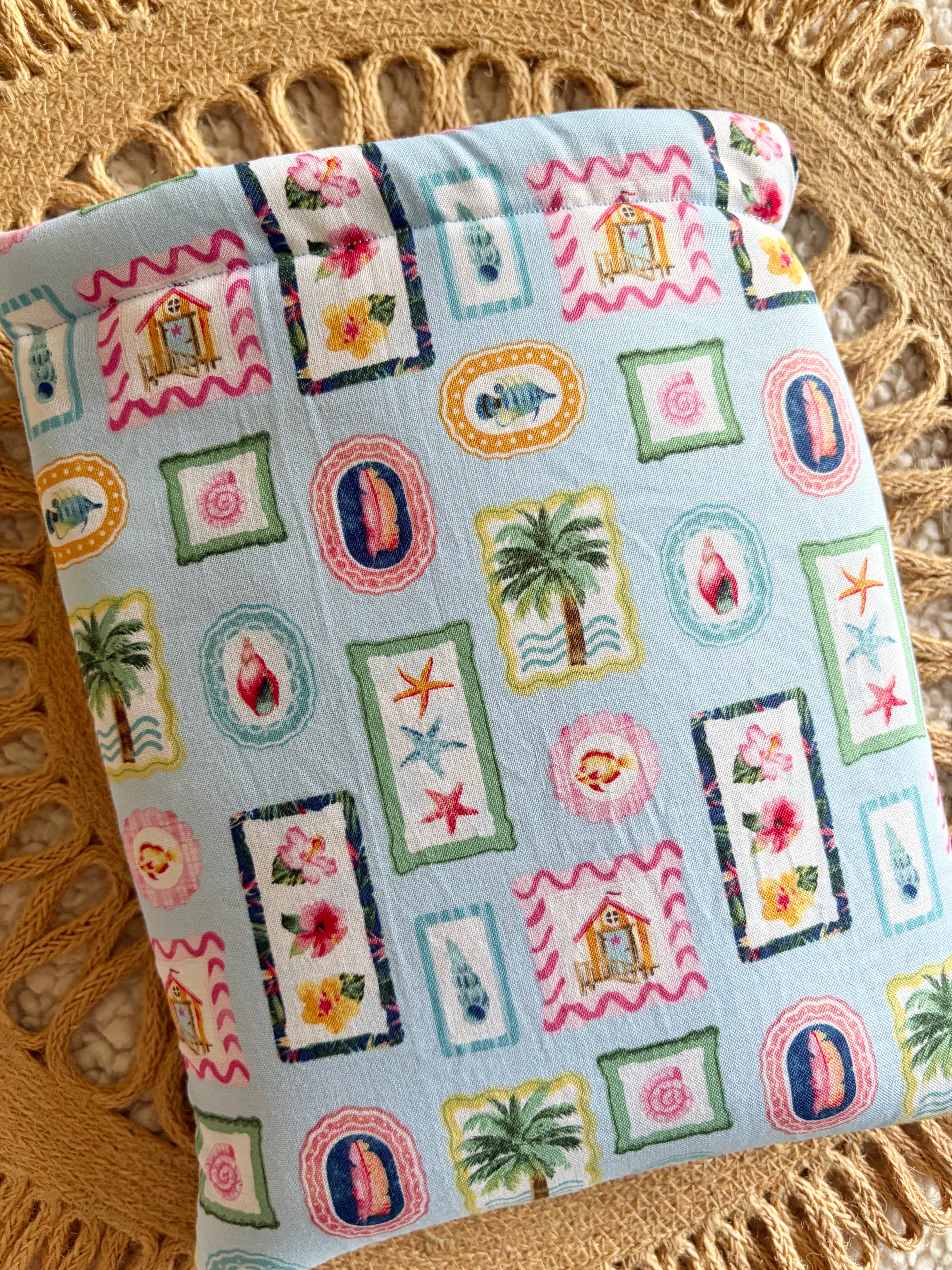 beach house frames book & kindle sleeve