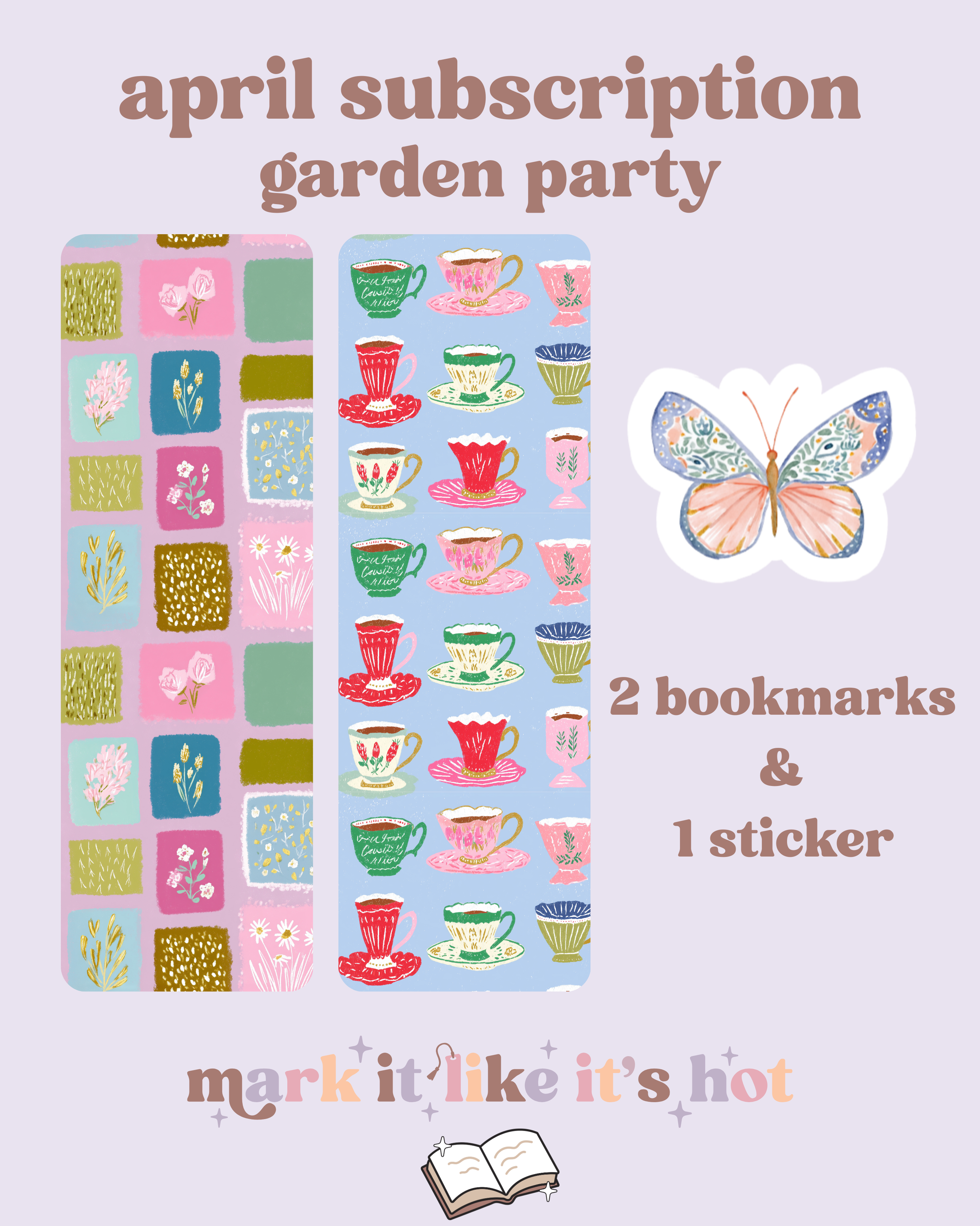 Monthly Bookmark Club :)