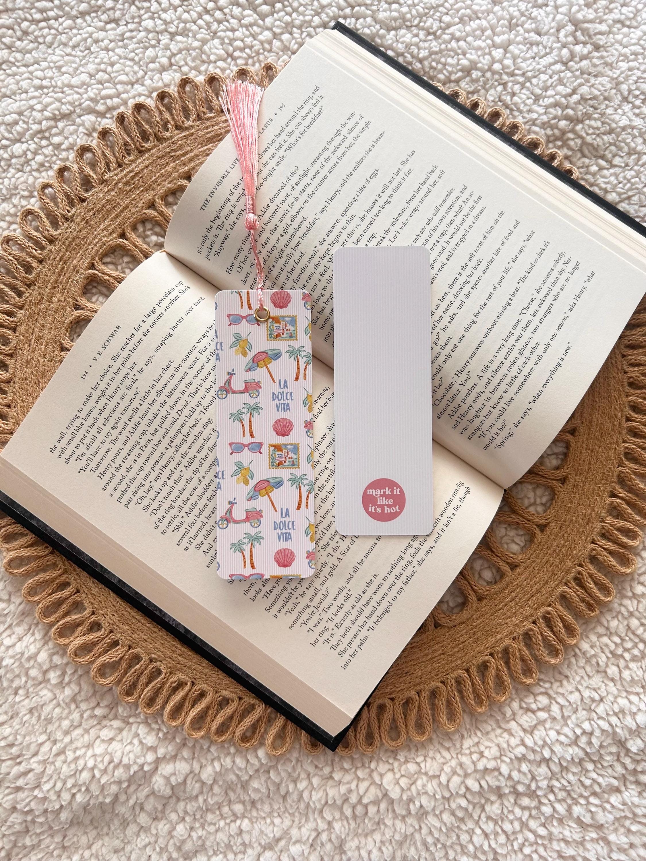 Italian summer bookmark