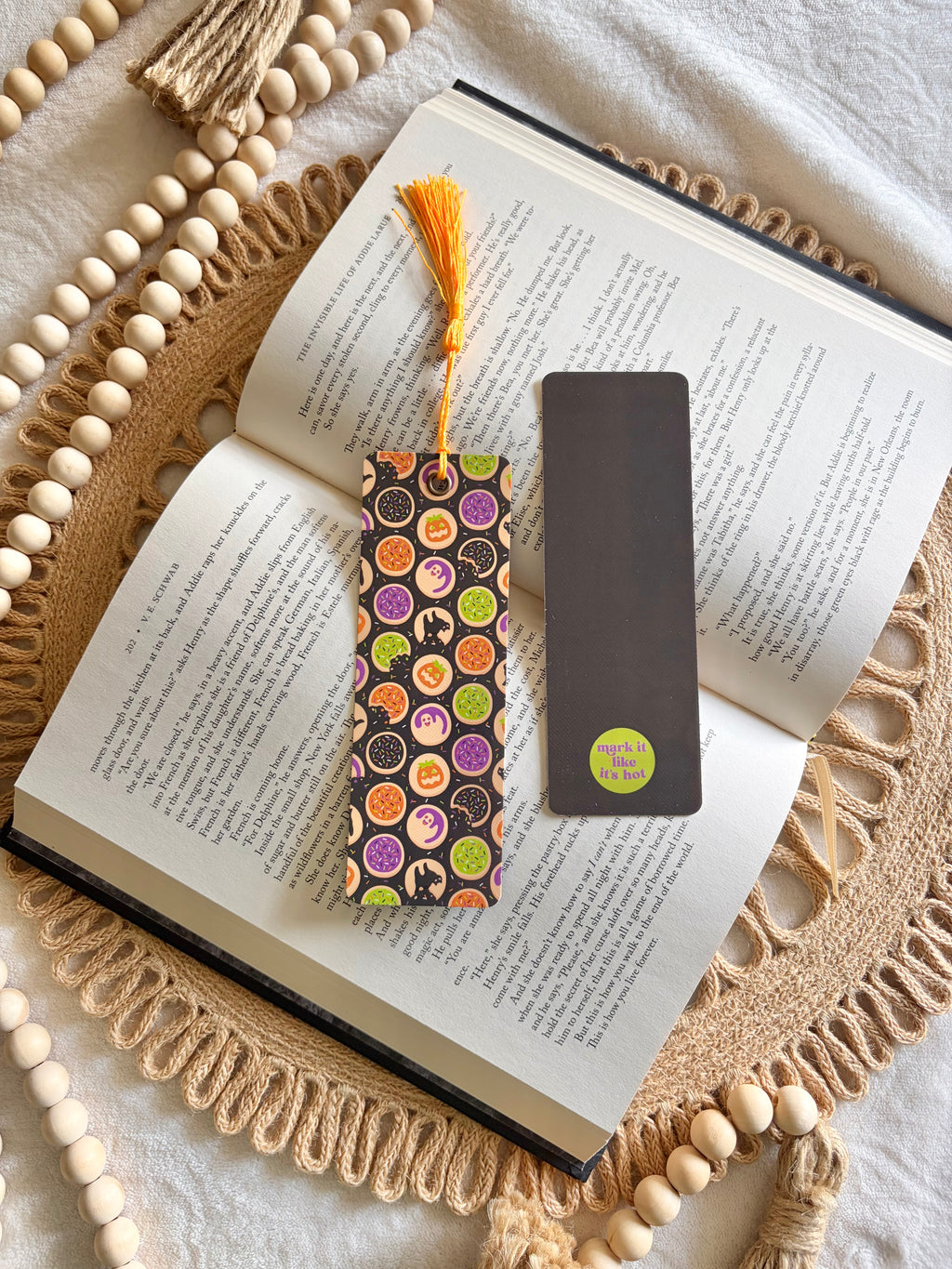 haunted cookies bookmark