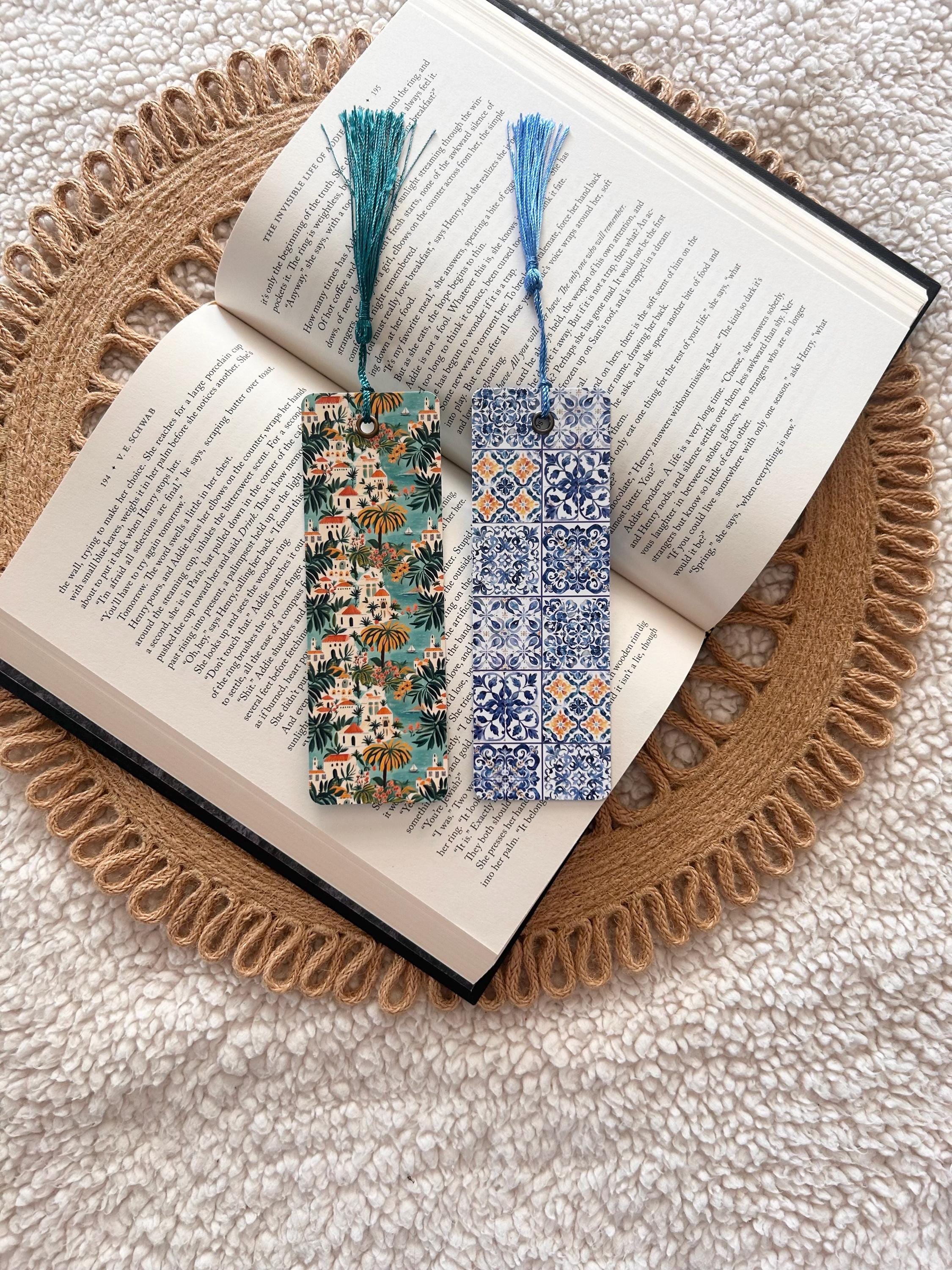 mediterranean summer bookmark