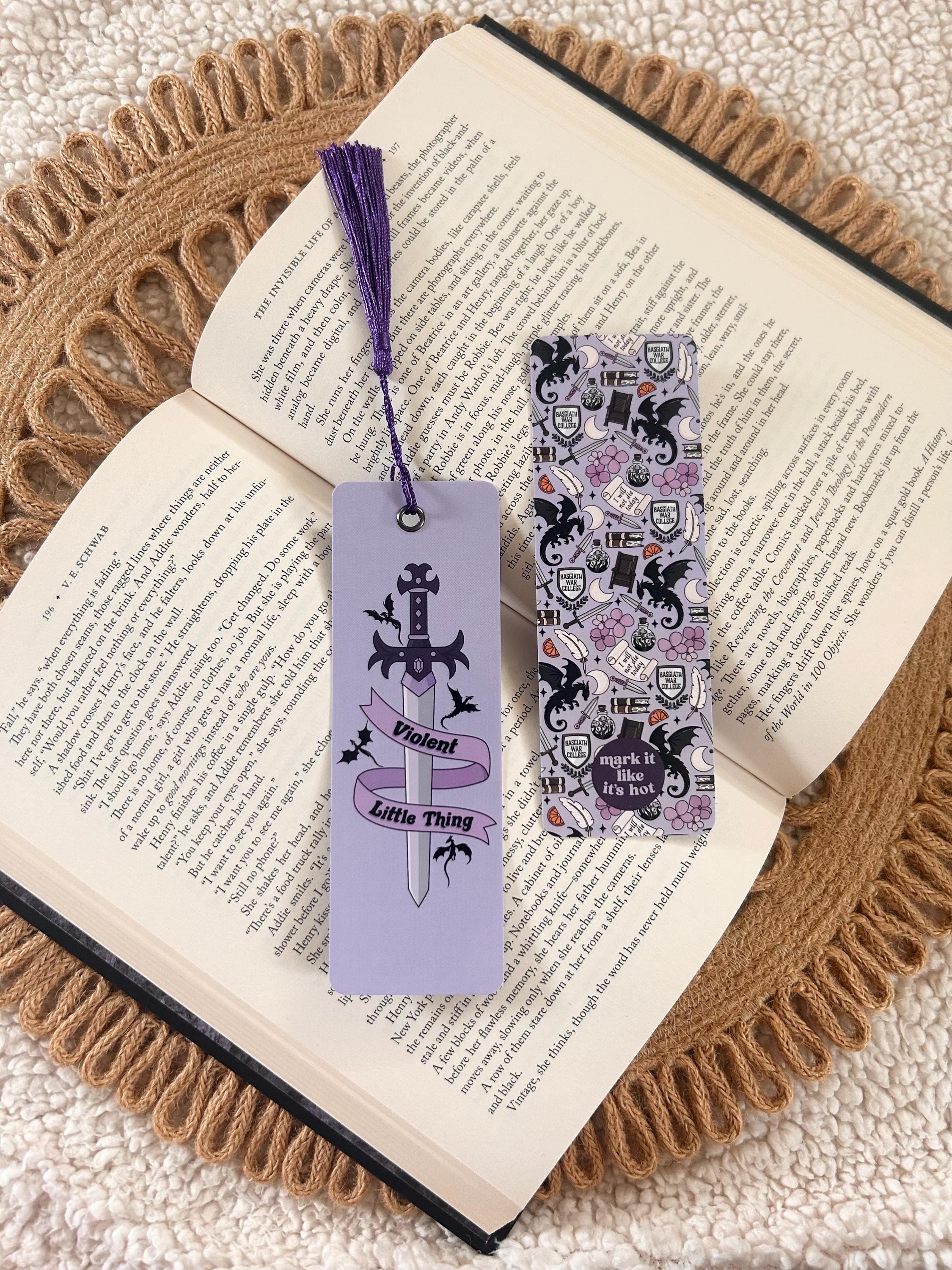 violent little thing bookmark