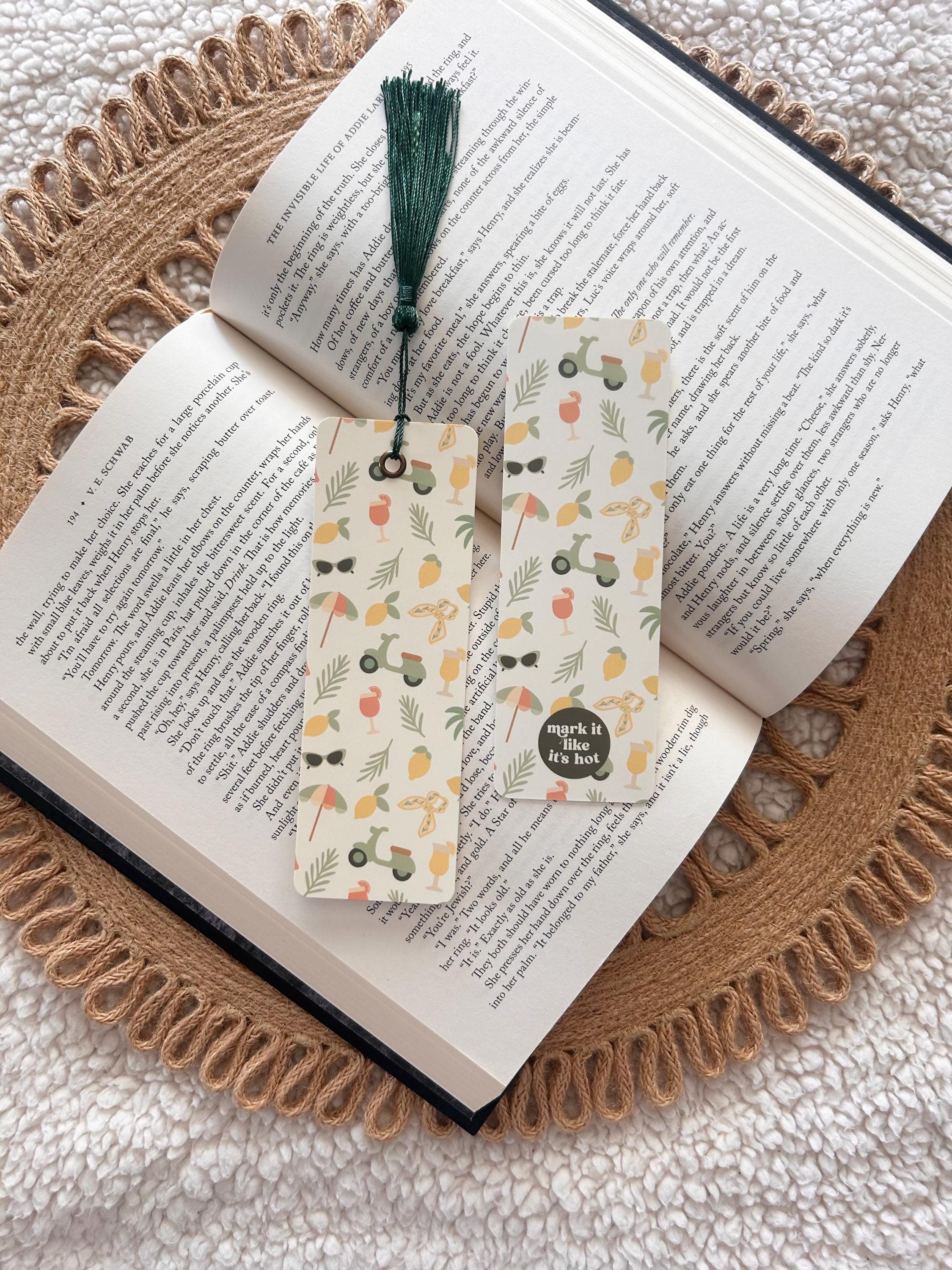 Italian summer bookmark