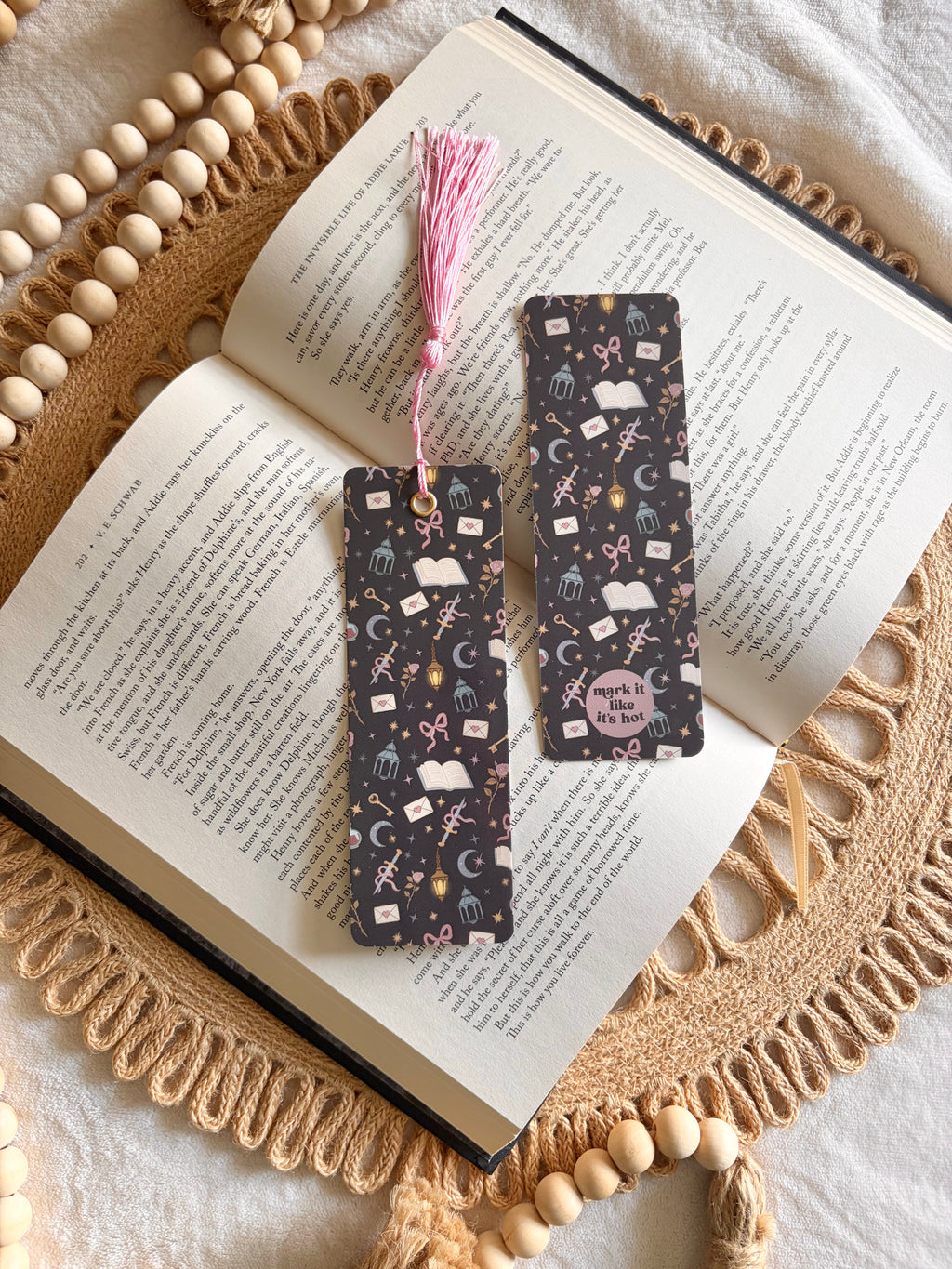 dark romantasy bookmark