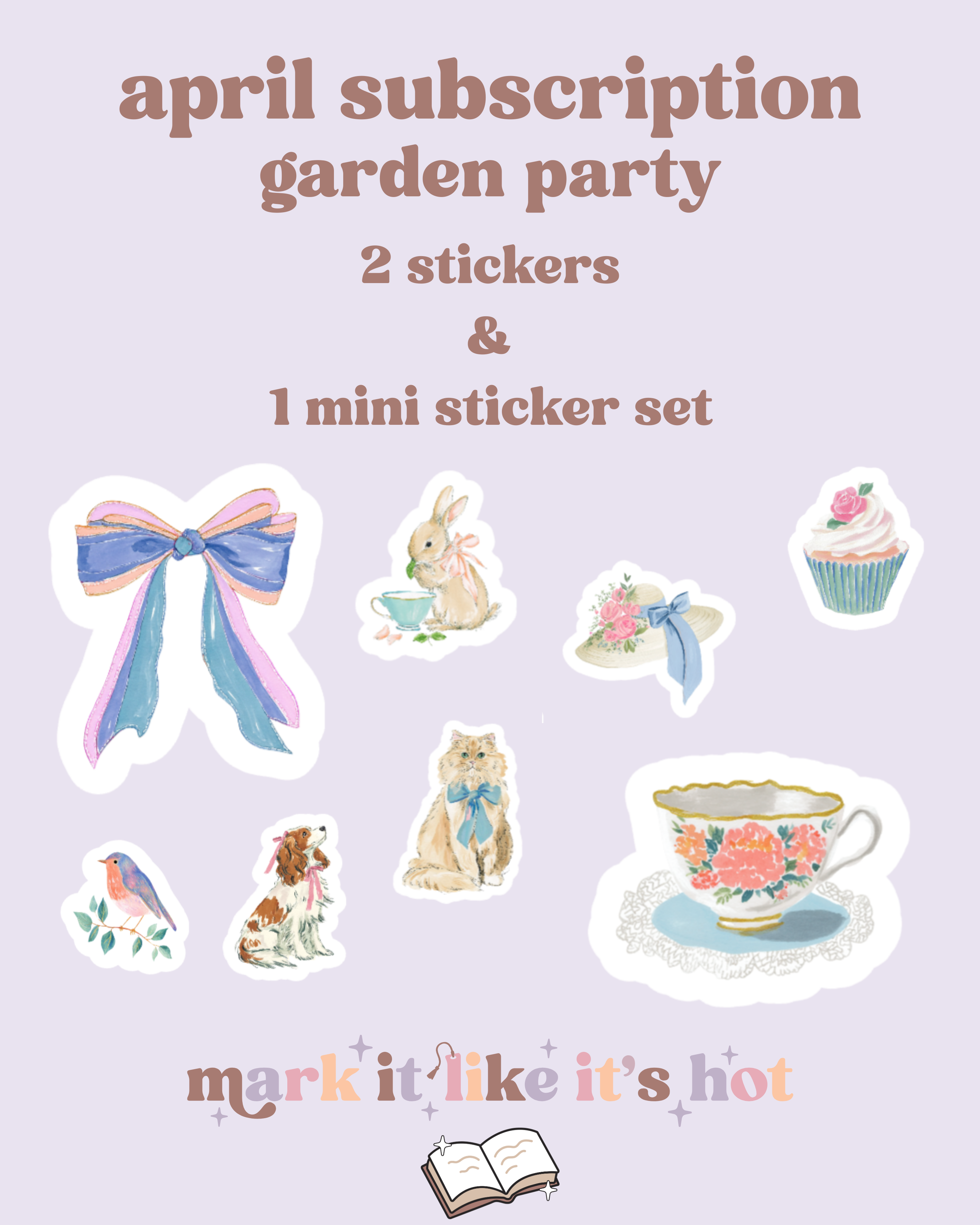 Monthly Sticker Club :)