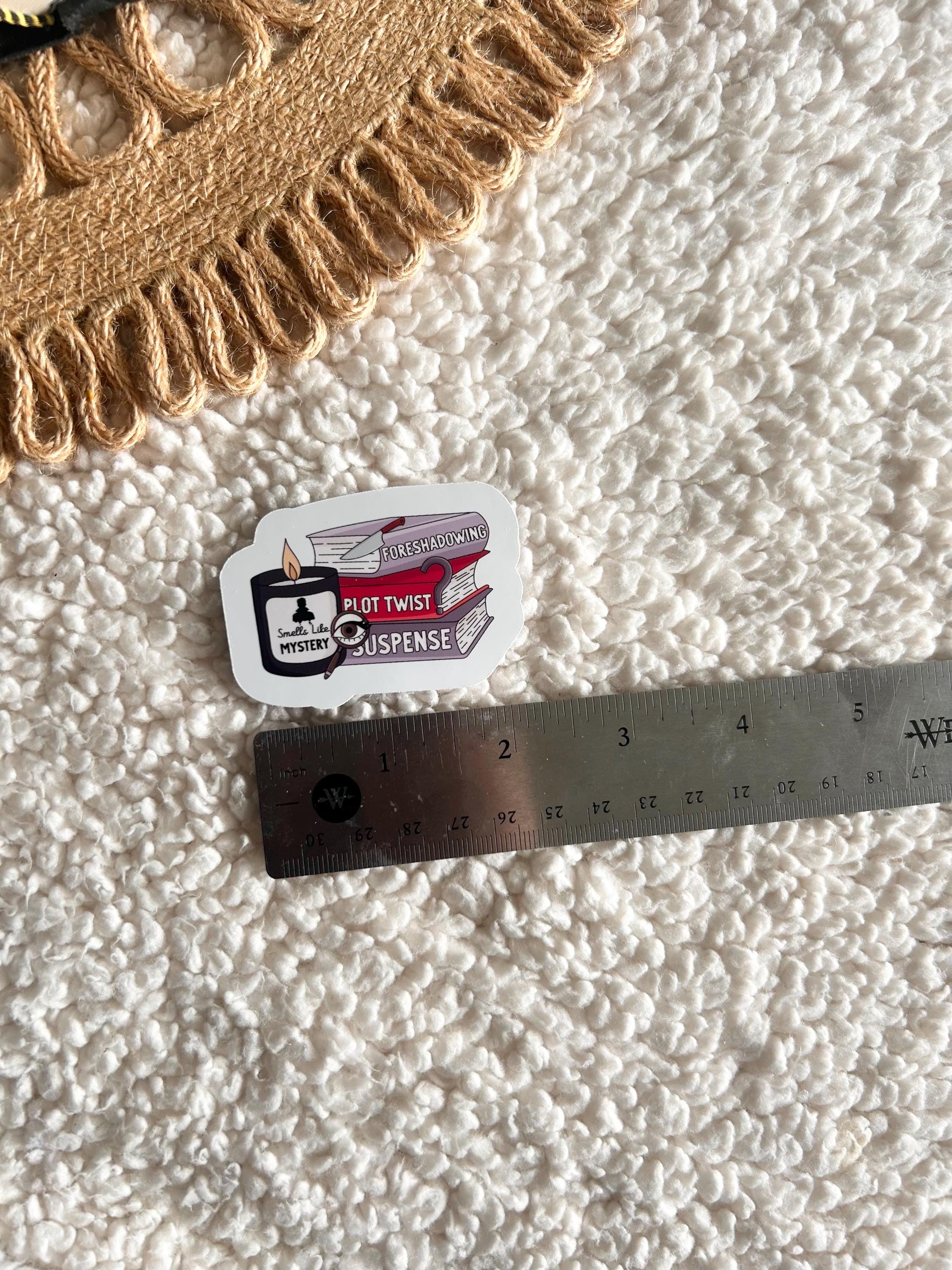 smells like mystery sticker