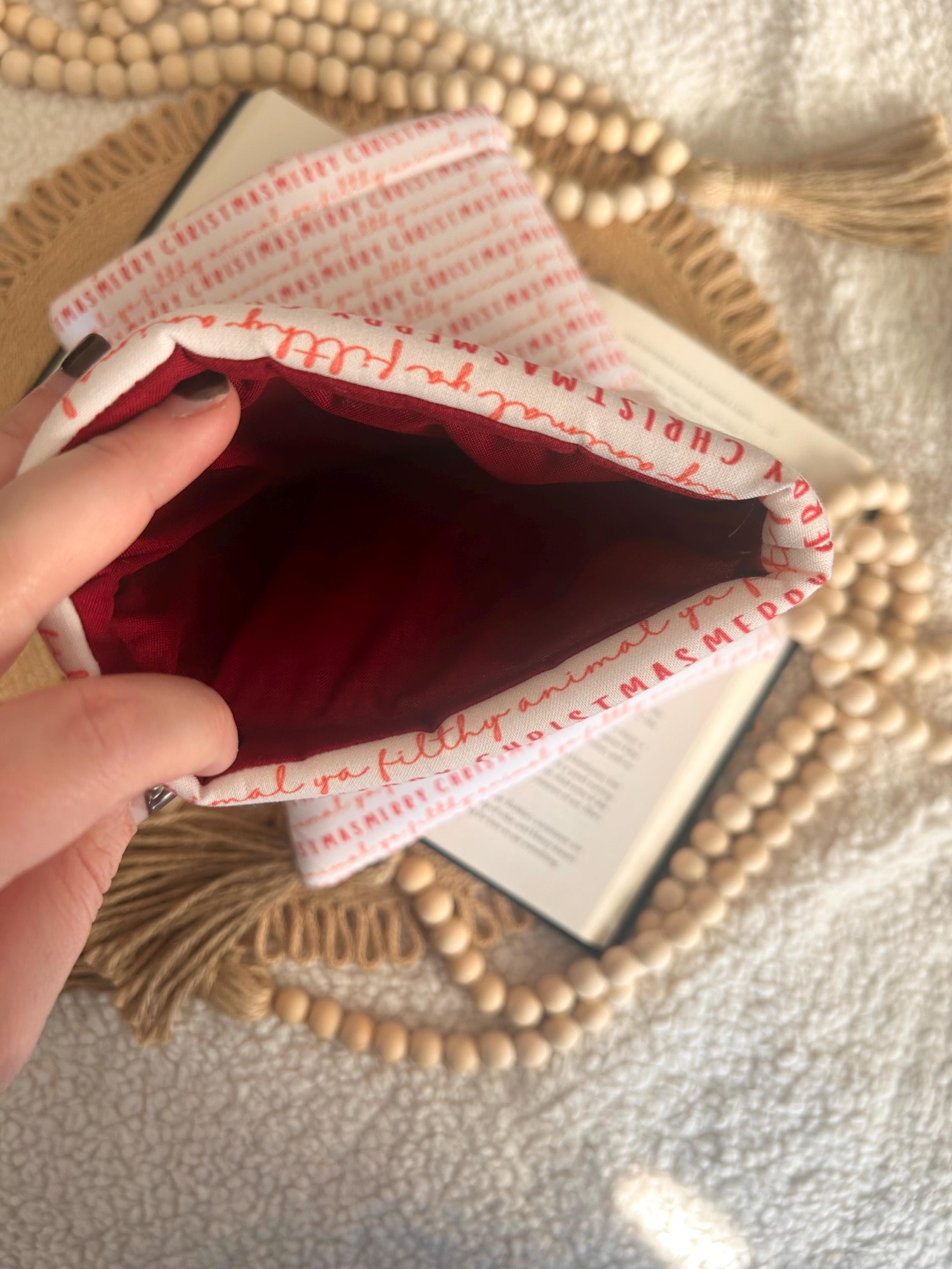 merry Christmas ya filthy animal book & kindle  sleeve