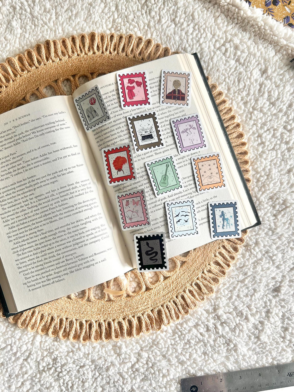 eras stamp sticker set