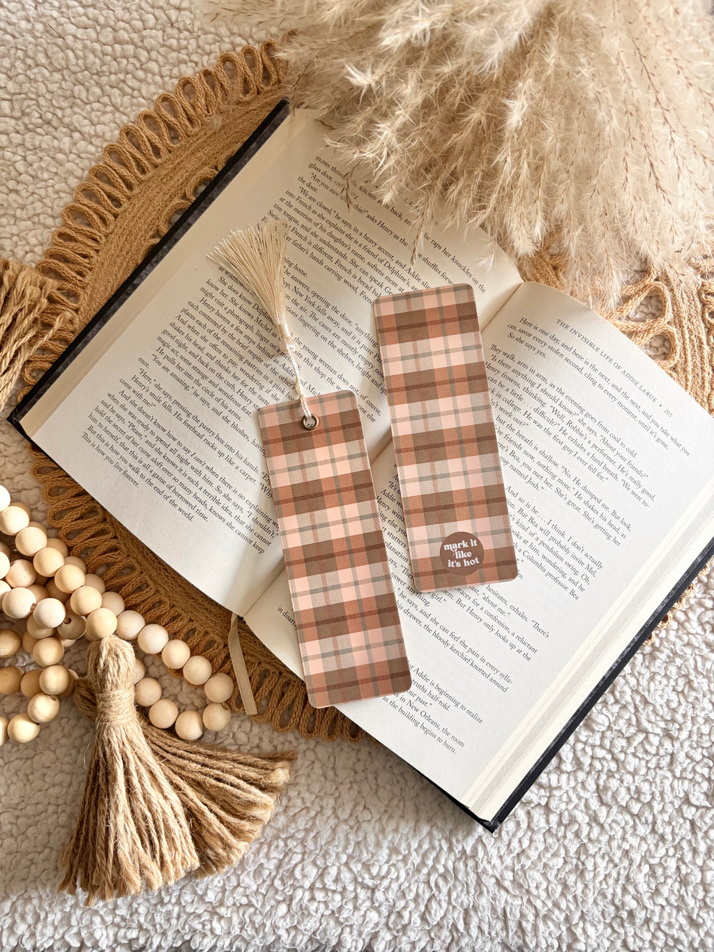 favorite flannel bookmark