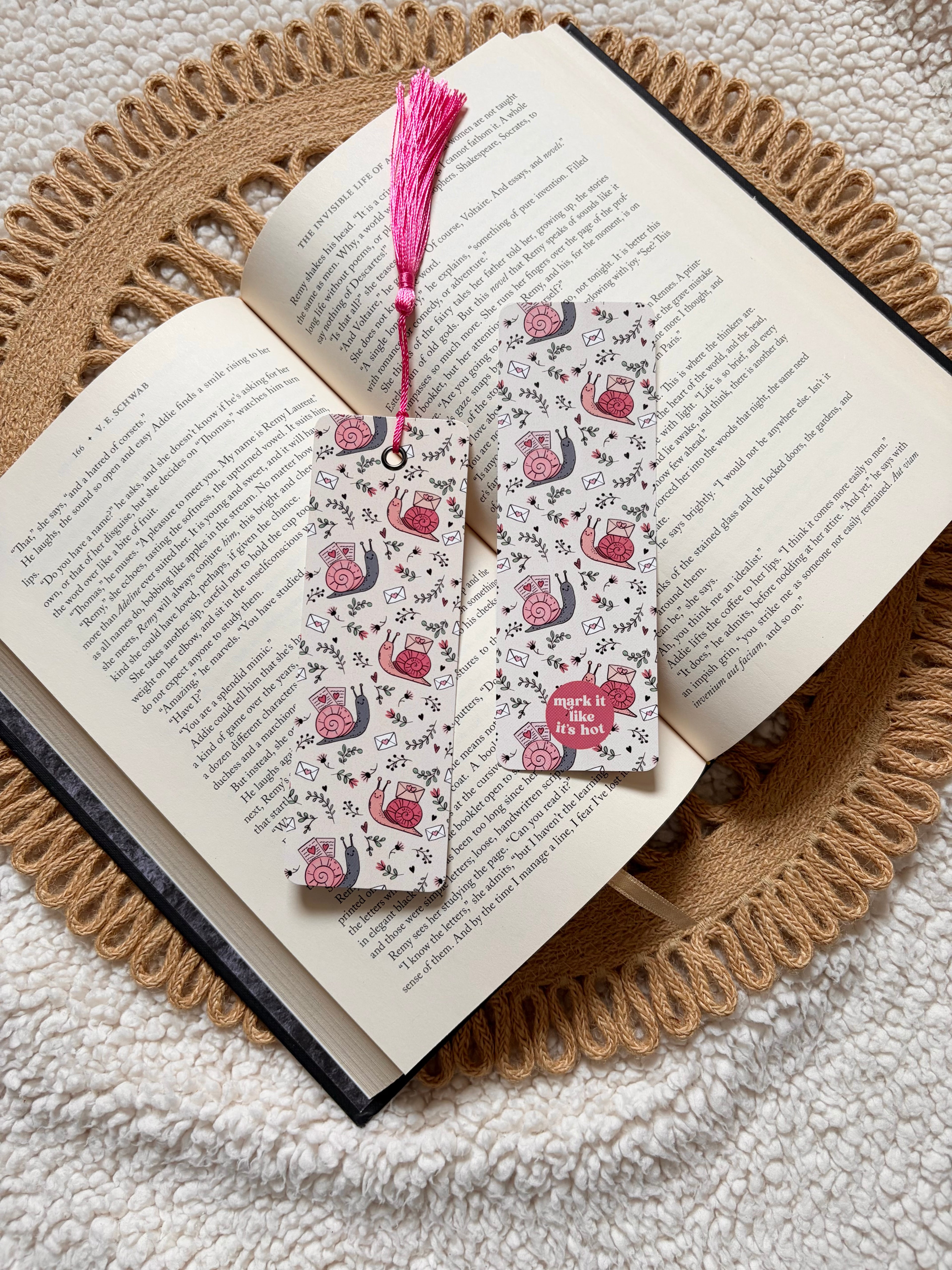 snail mail bookmark