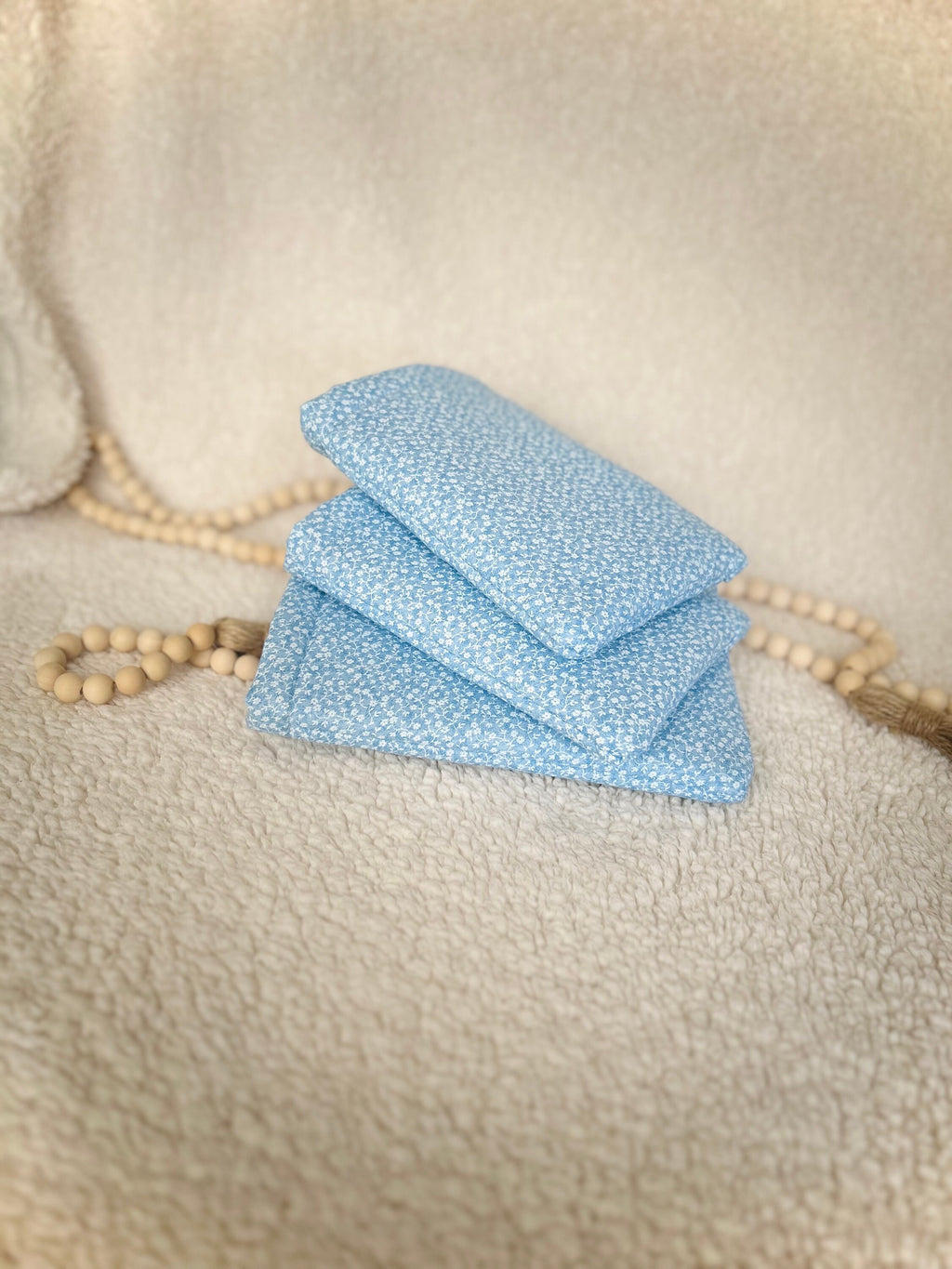 blue floral book & kindle sleeve