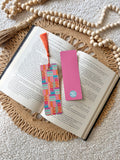 floral quilt bookmark