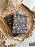 dark academia bookshelf book & kindle sleeve