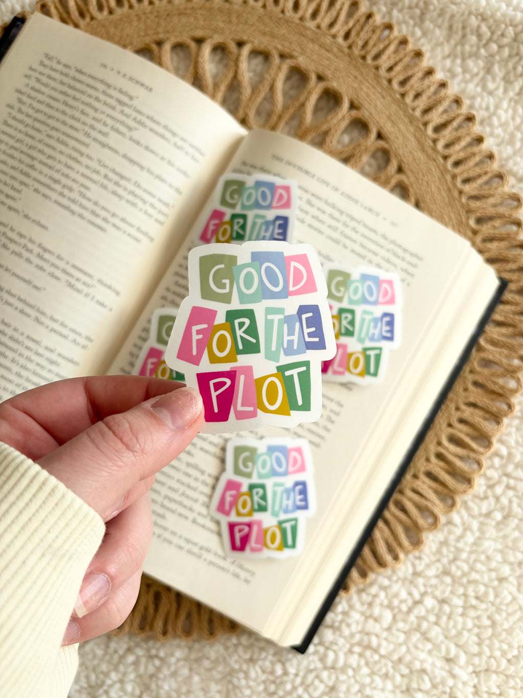 good for the plot sticker