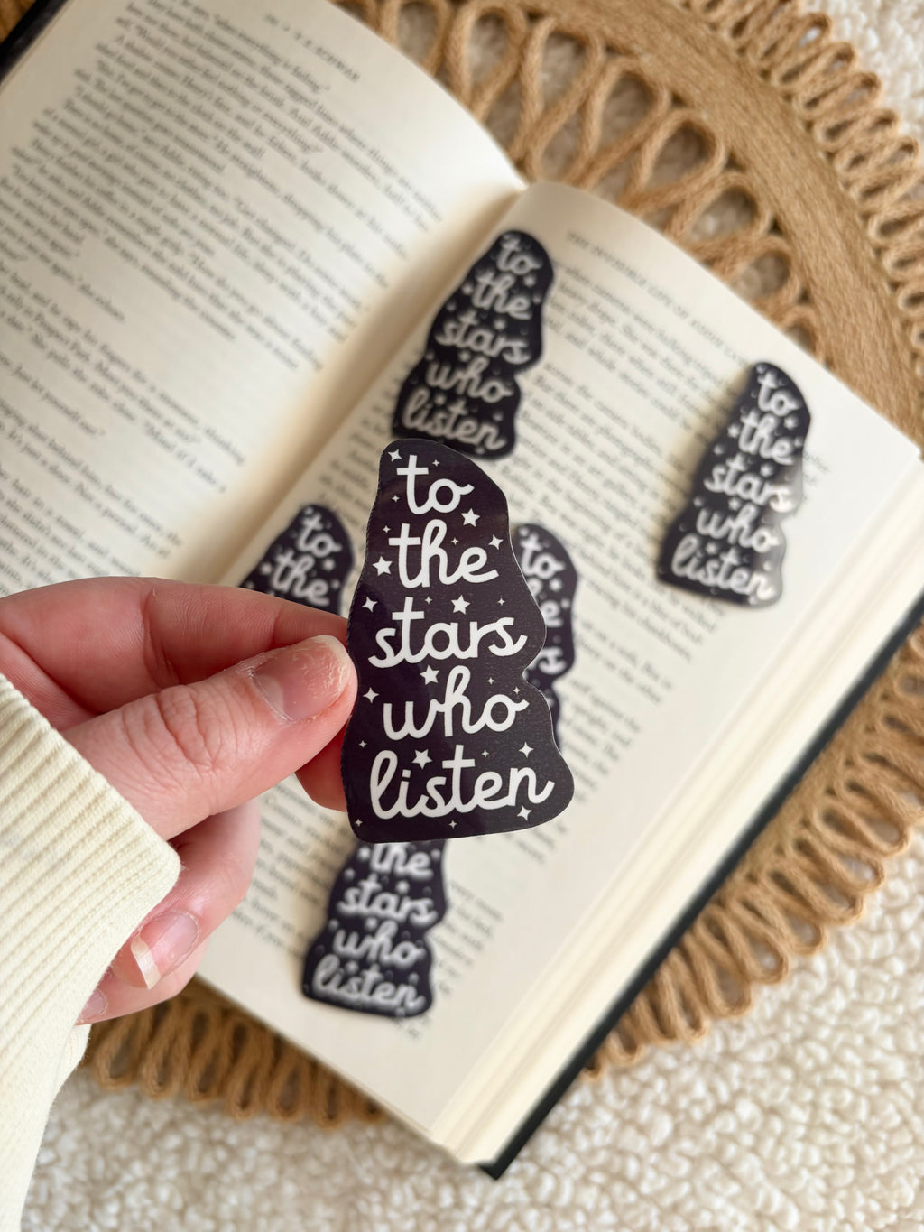 to the stars who listen sticker