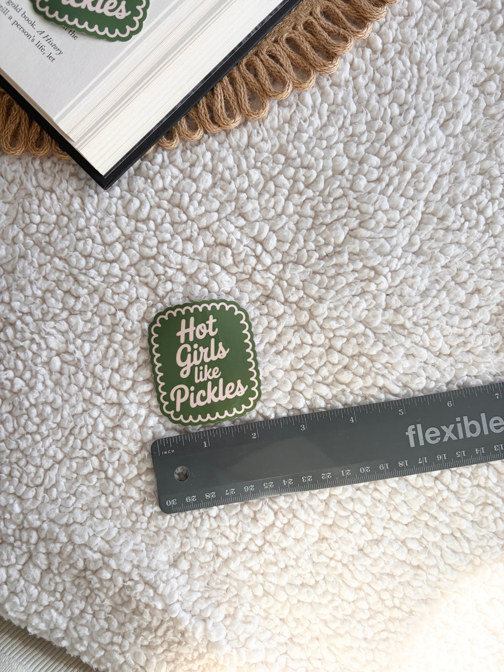 hot girls eat pickles sticker