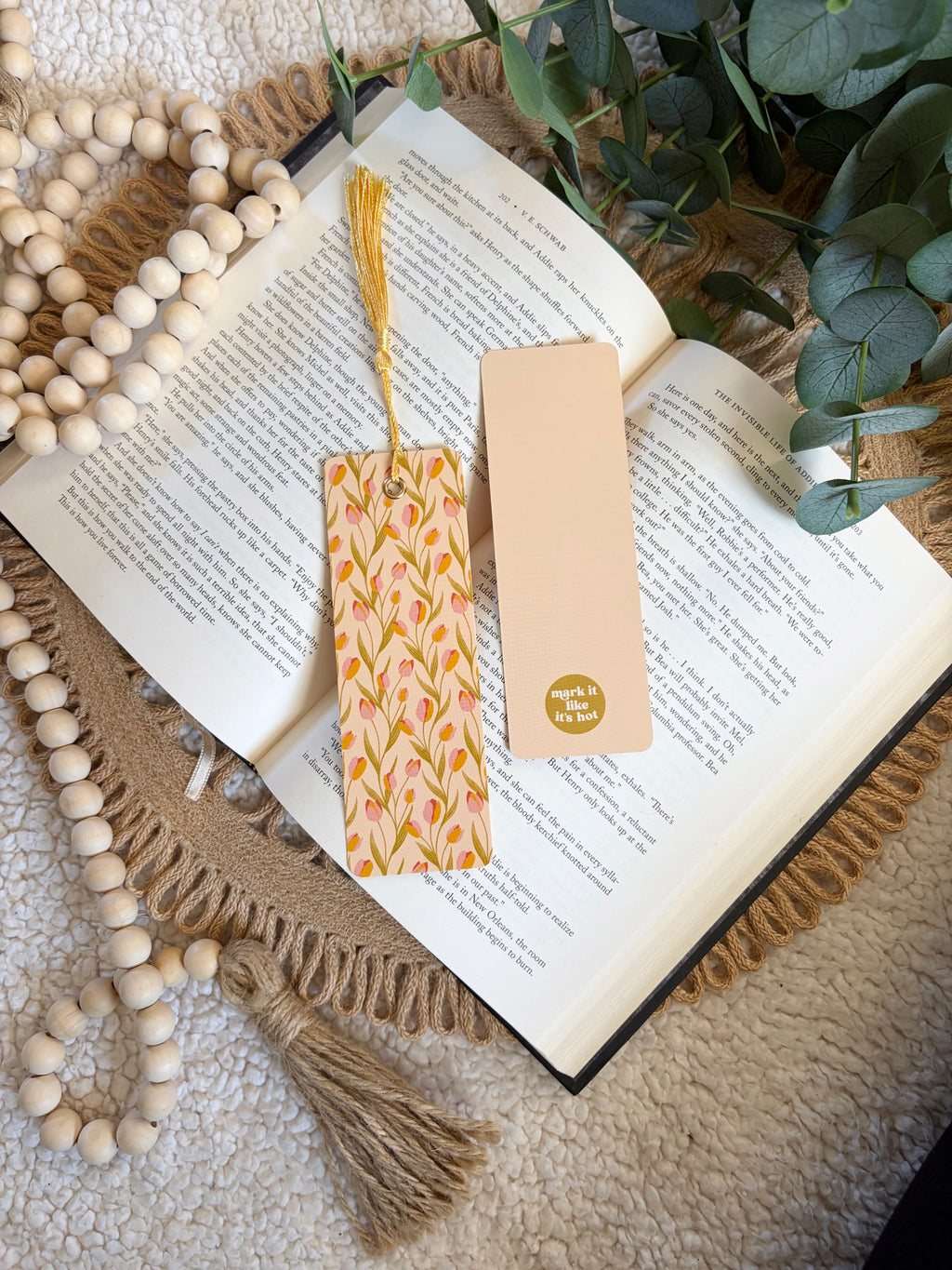 Tulips bookmark