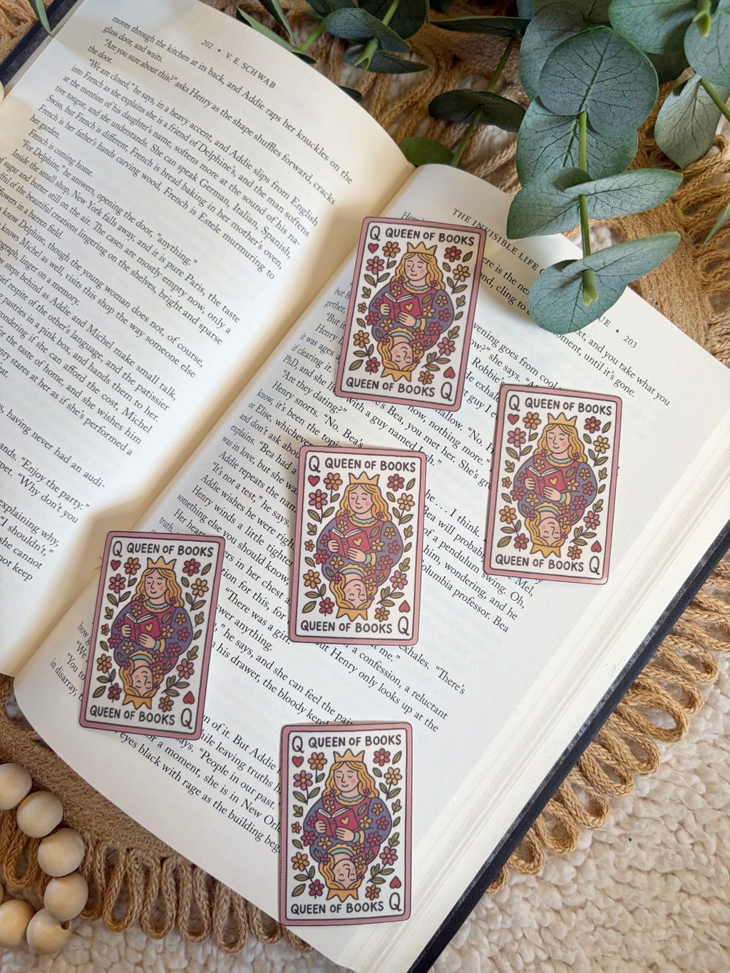 queen of books sticker