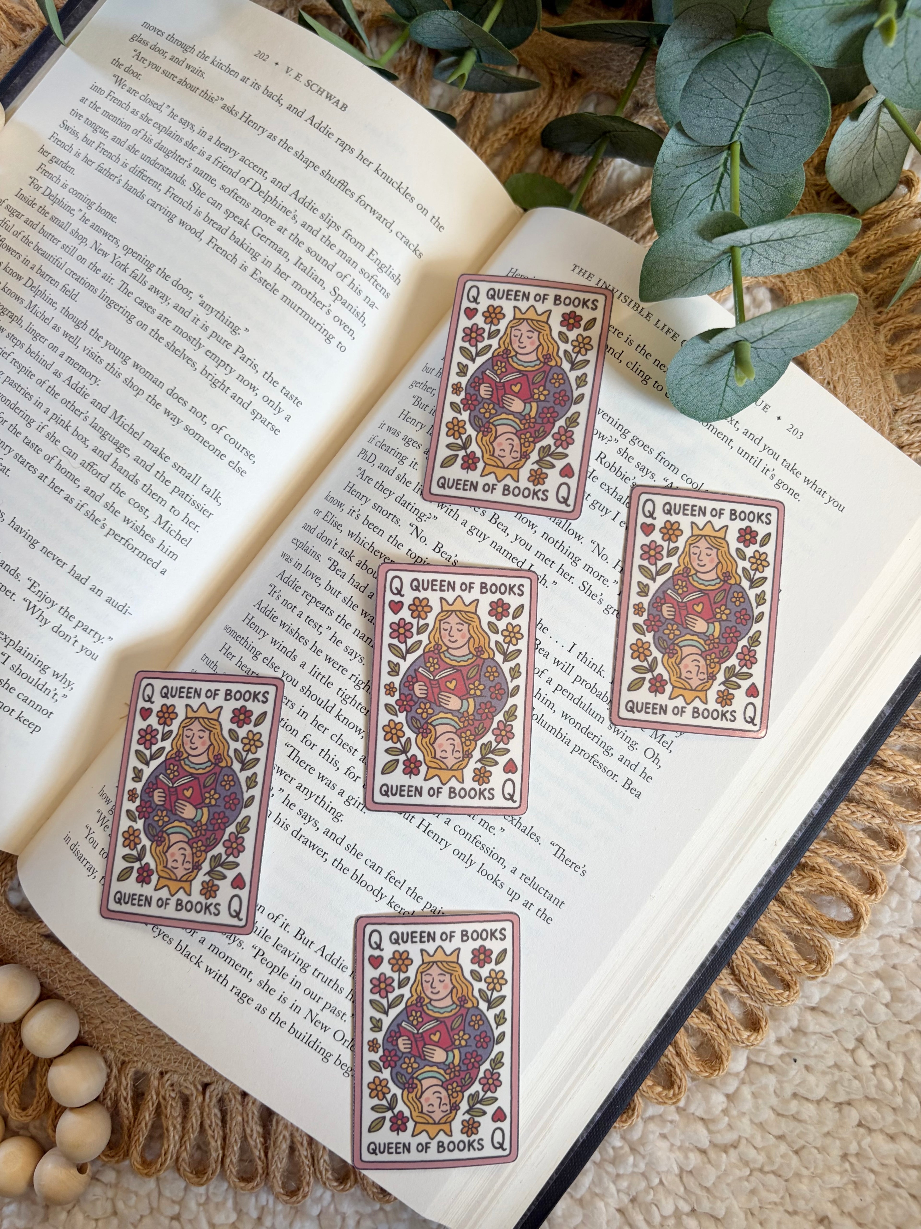 queen of books sticker