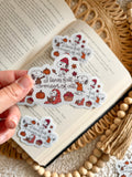 love fall most of all sticker