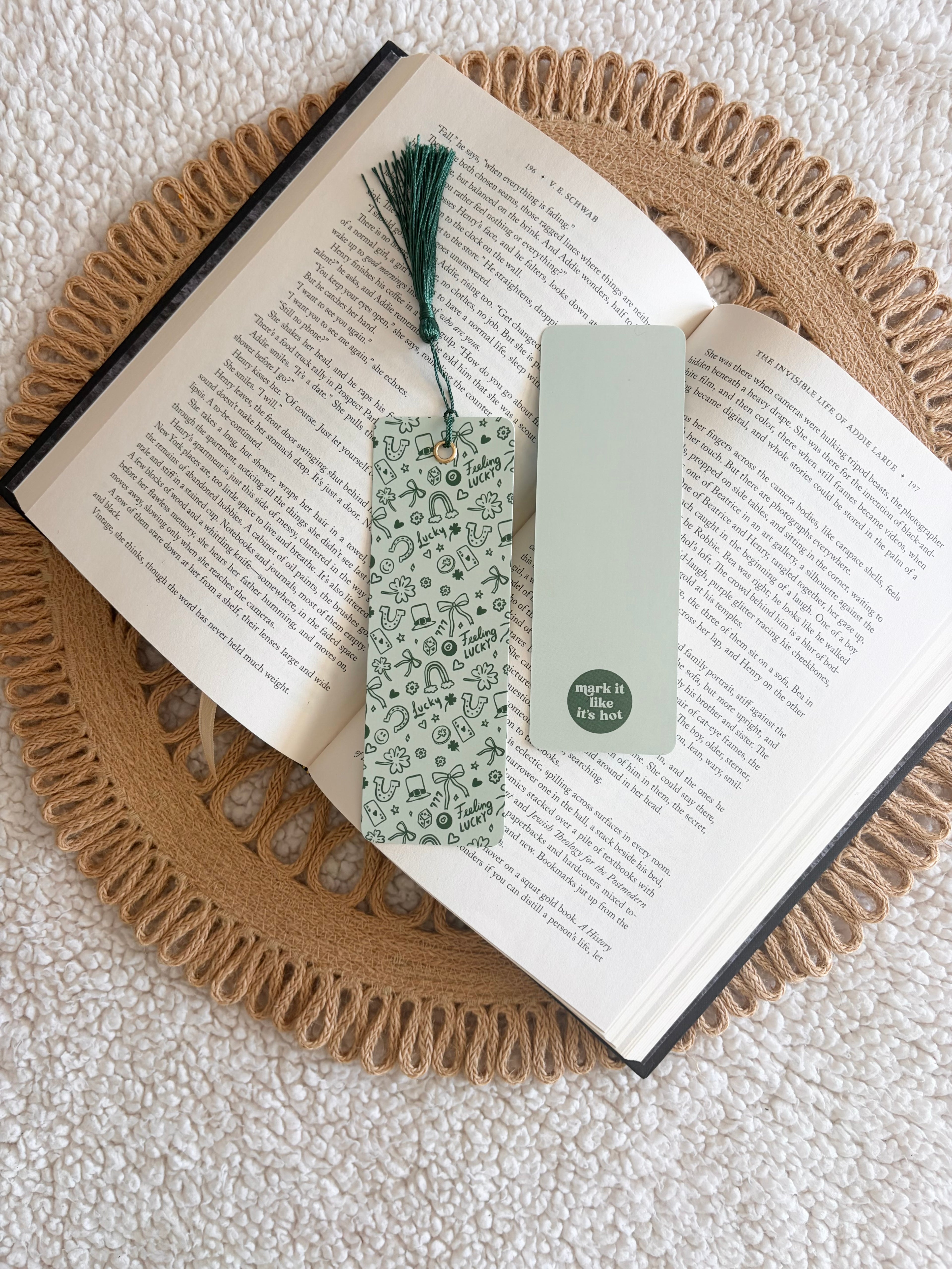 lucky reader bookmark