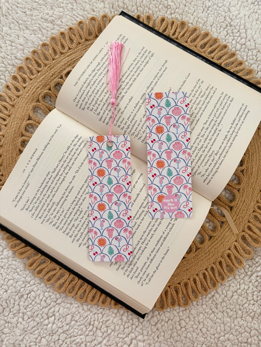 endless summer bookmark