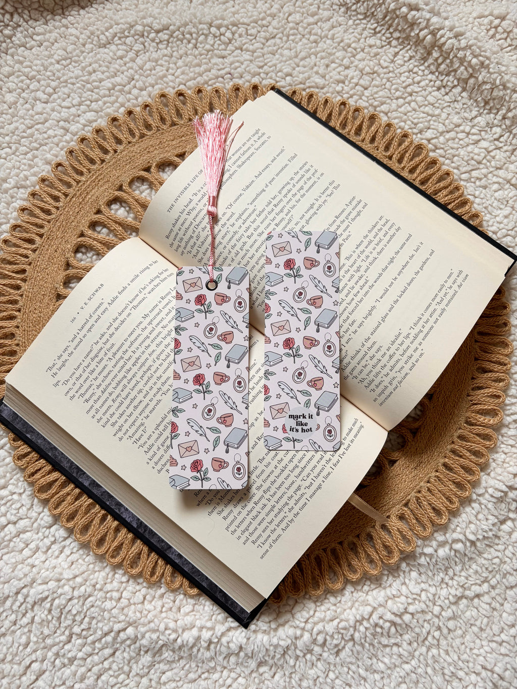 historical romance bookmark