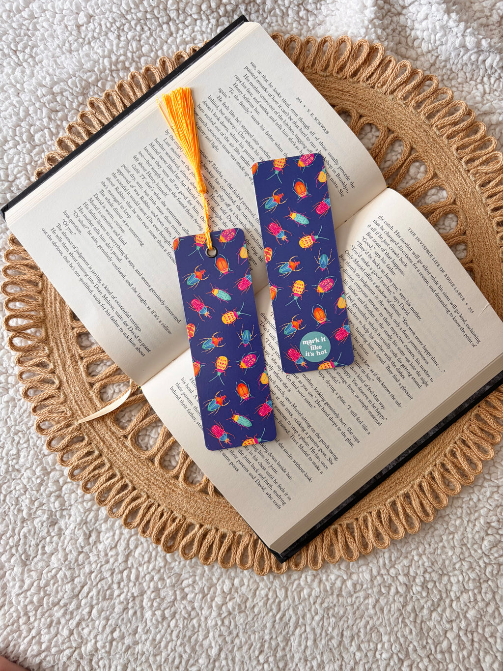 backyard bugs bookmark