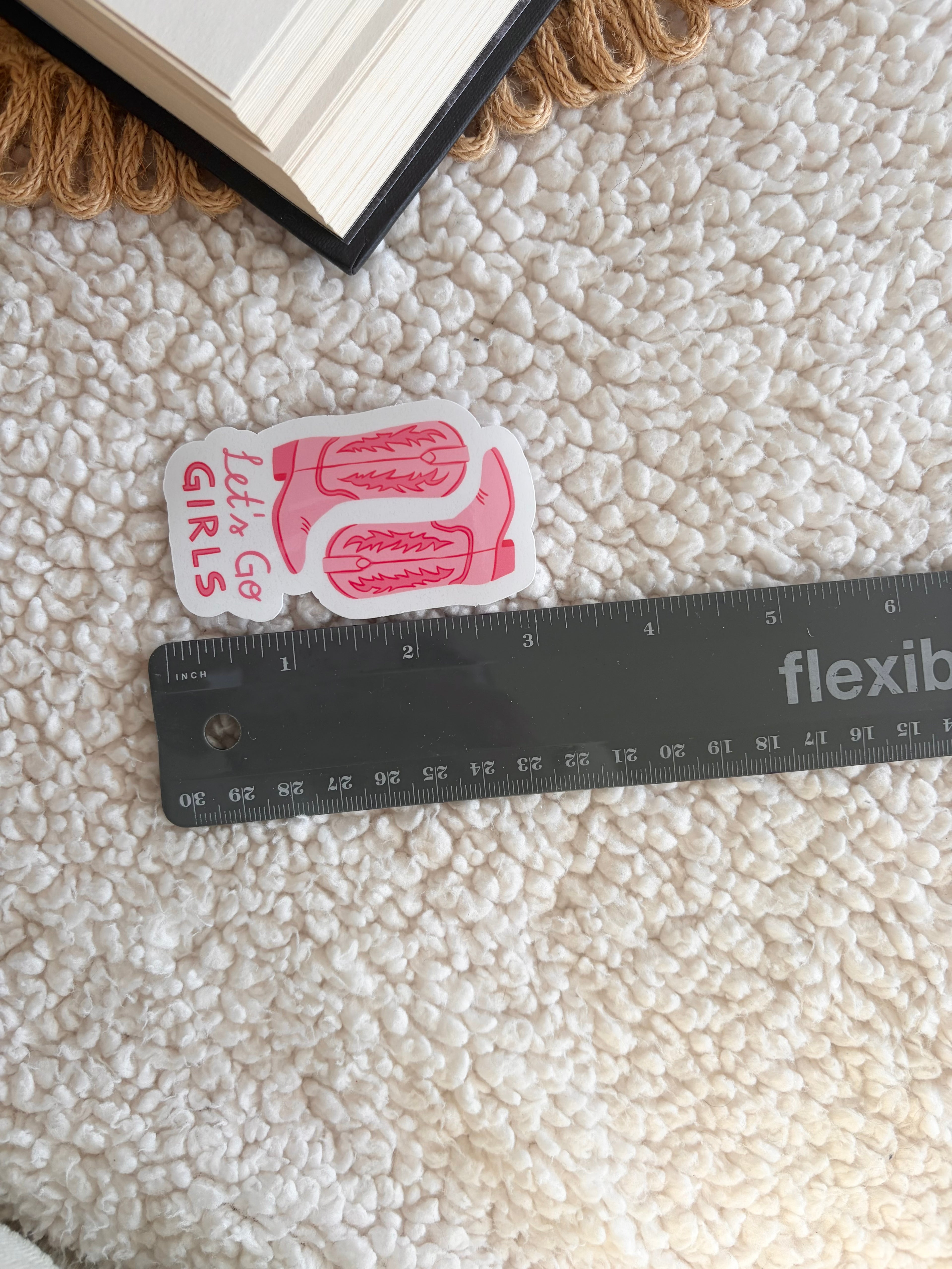 lets go girls sticker