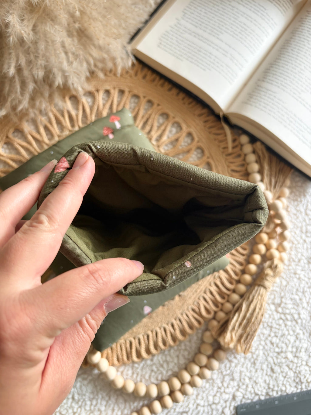 mushroom book & kindle sleeve
