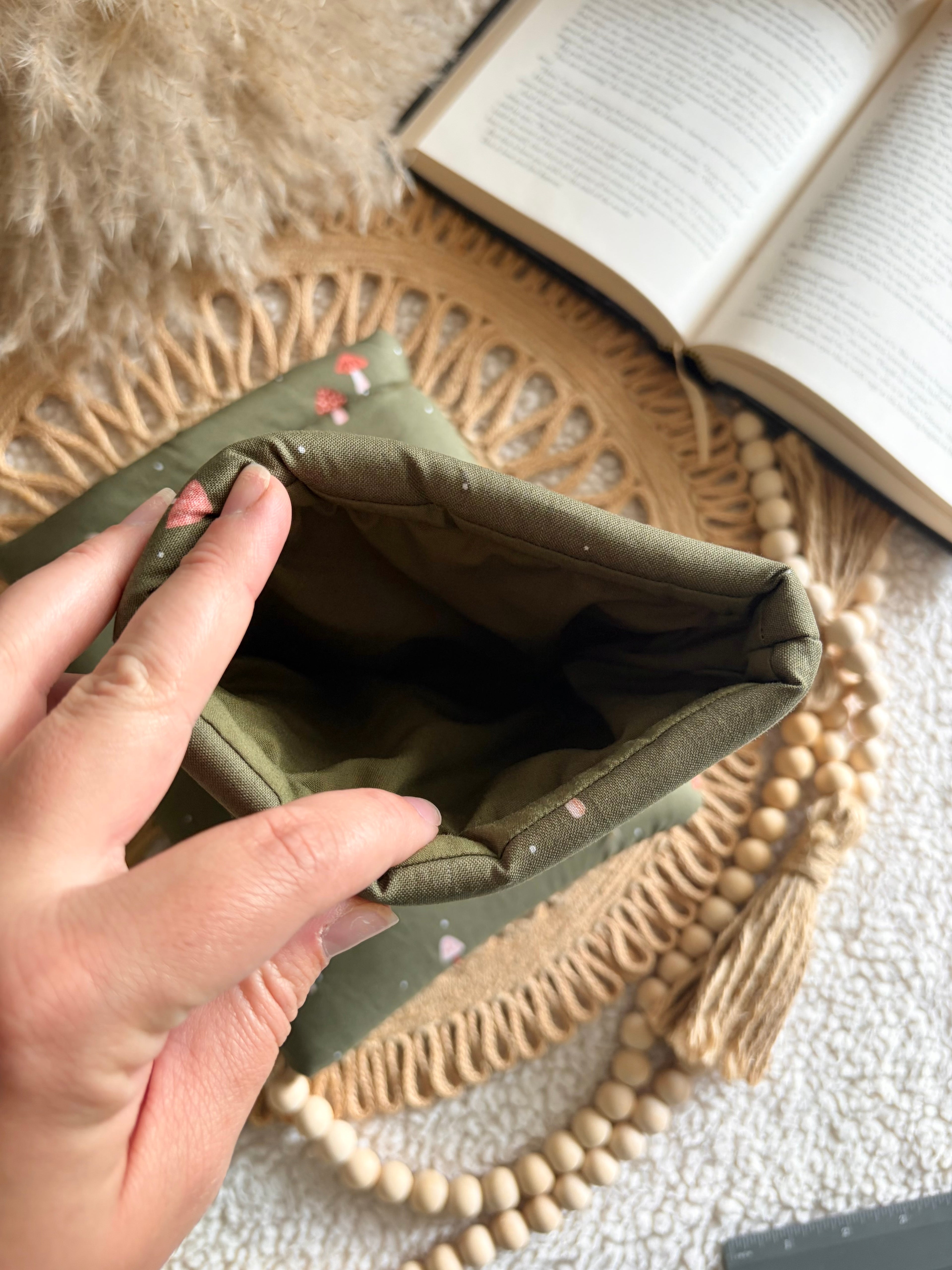 mushroom book & kindle sleeve