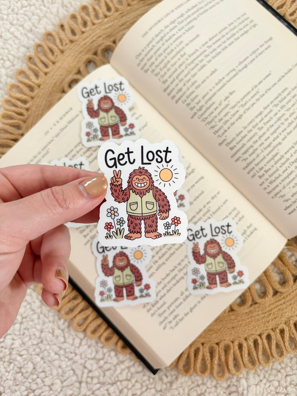 get lost sticker