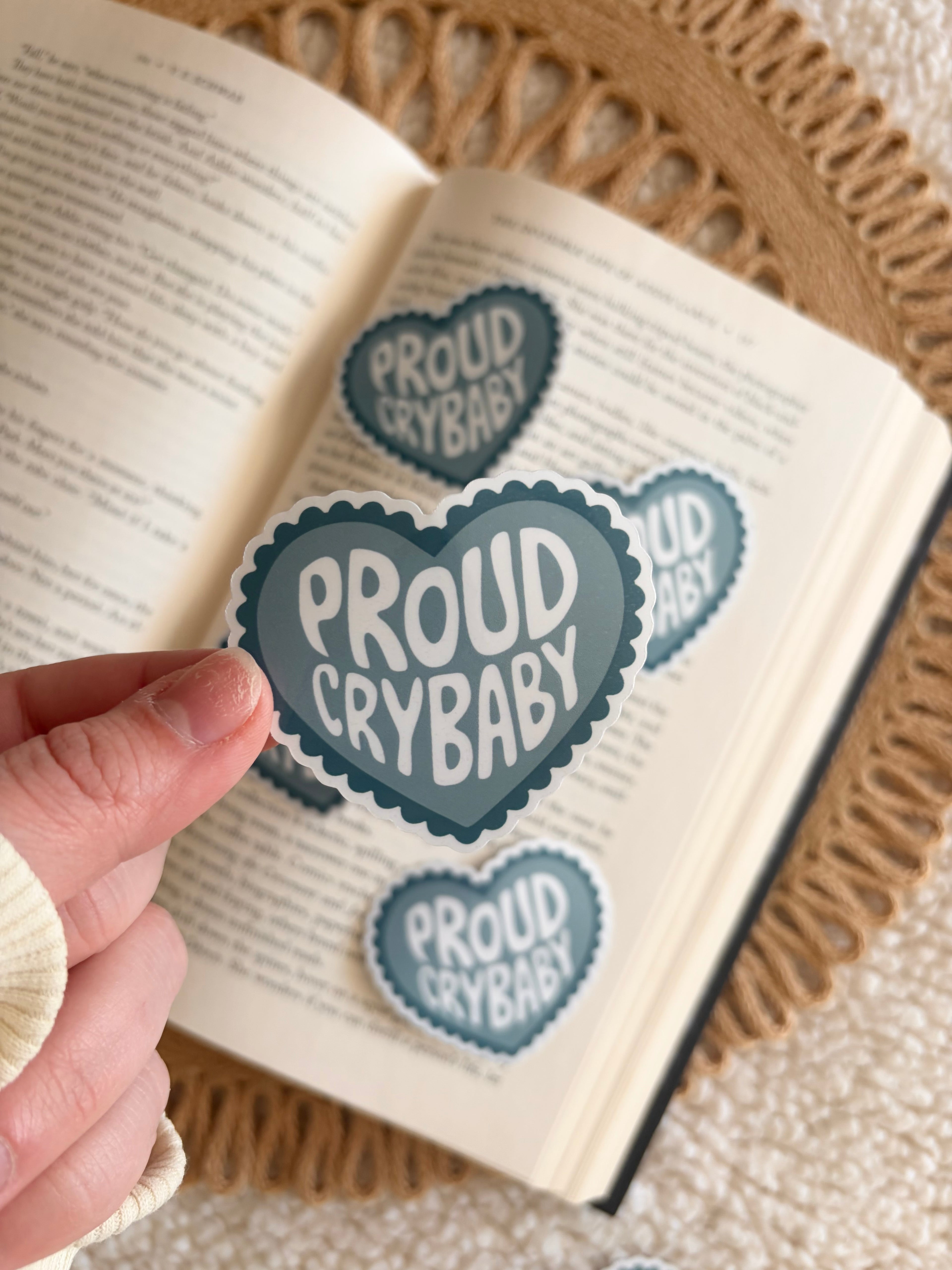 proud crybaby sticker